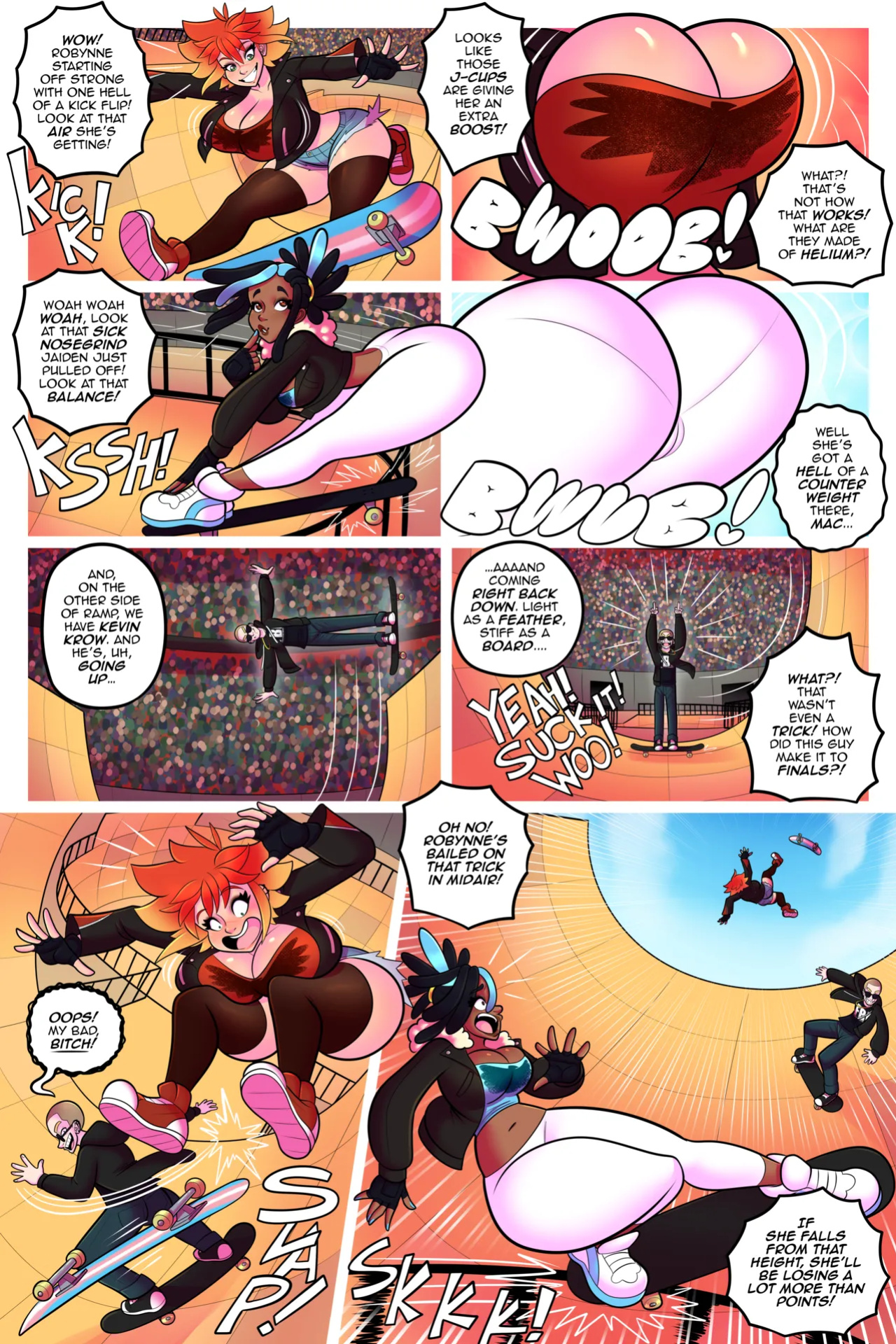 [TheTransformistress] He Was A Skater Girl!