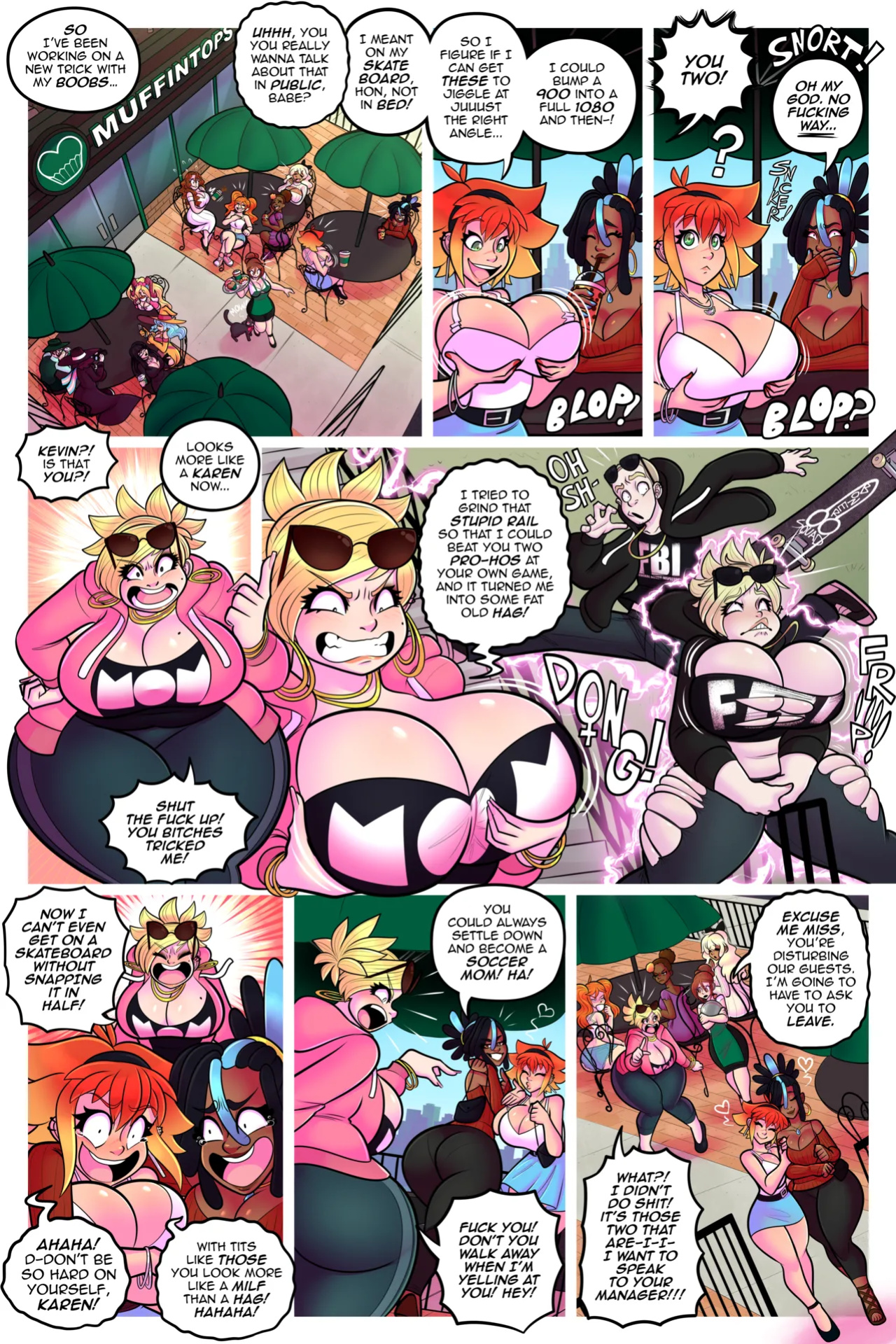 [TheTransformistress] He Was A Skater Girl!