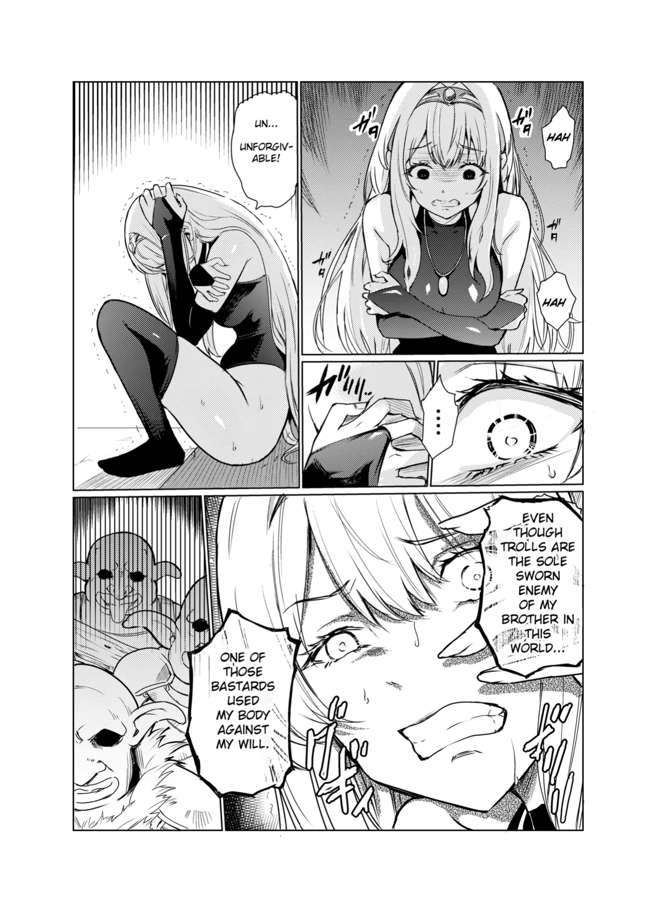 [Raid Socks (Tricky)] Mad Conquerer Princess, Dahlia 3 [TheFrogManScans]