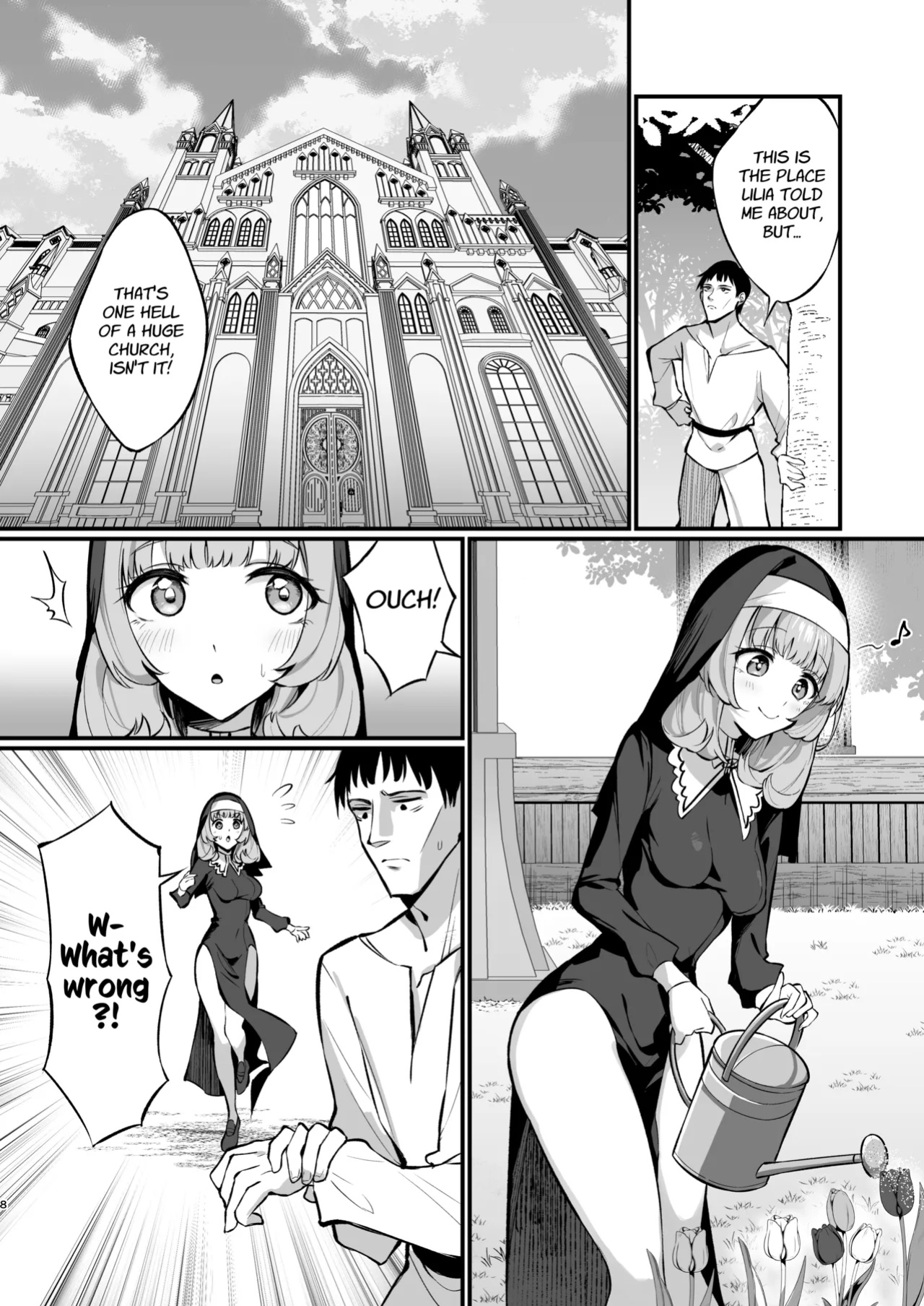 [Unahouse (Unacchi)] Sister Kanzen Haiboku. ~Muchi na Sister ga honnou de Hatsujo Koubi Surumade~｜A Sister's Absolute Defeat Until an Innocent Nun Enters Heat and Indulges in Passionate Mating Sex [Kusanuu]