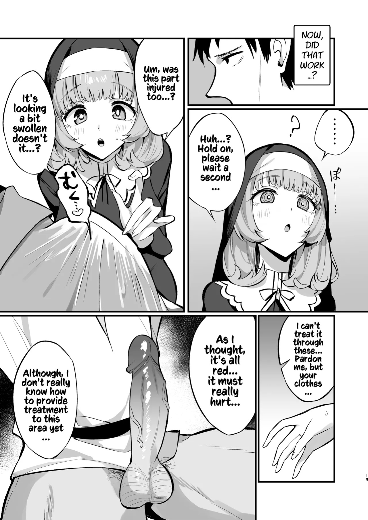 [Unahouse (Unacchi)] Sister Kanzen Haiboku. ~Muchi na Sister ga honnou de Hatsujo Koubi Surumade~｜A Sister's Absolute Defeat Until an Innocent Nun Enters Heat and Indulges in Passionate Mating Sex [Kusanuu]