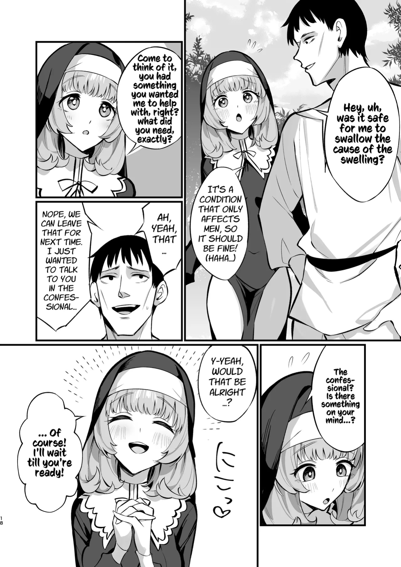 [Unahouse (Unacchi)] Sister Kanzen Haiboku. ~Muchi na Sister ga honnou de Hatsujo Koubi Surumade~｜A Sister's Absolute Defeat Until an Innocent Nun Enters Heat and Indulges in Passionate Mating Sex [Kusanuu]