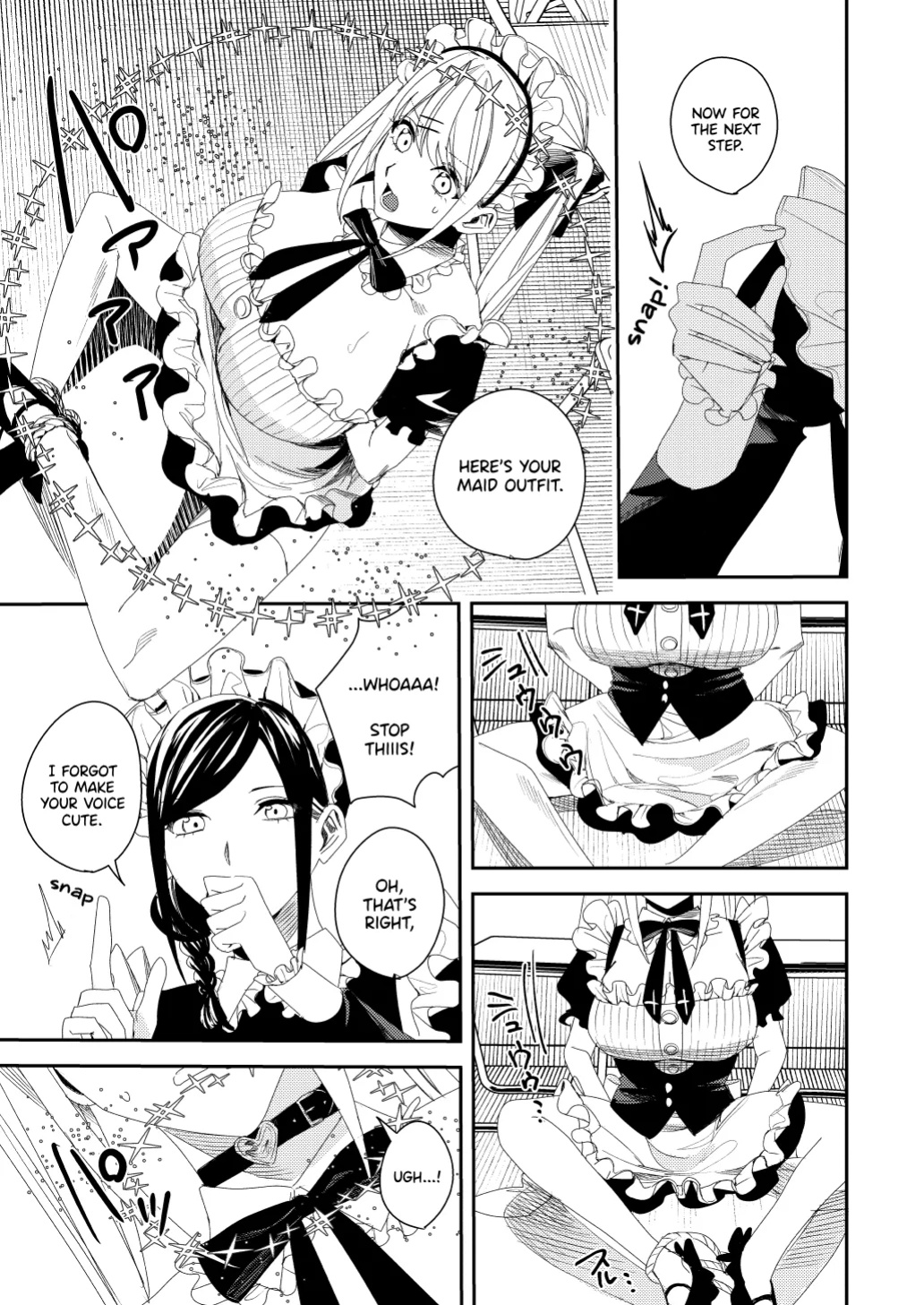 [Amuai Okashi Seisakusho (Betty)] Sekuhara Kyaku wa Maid ni shite Gohoushi Saseyo | Harasser Turned Maid Is Made to Service