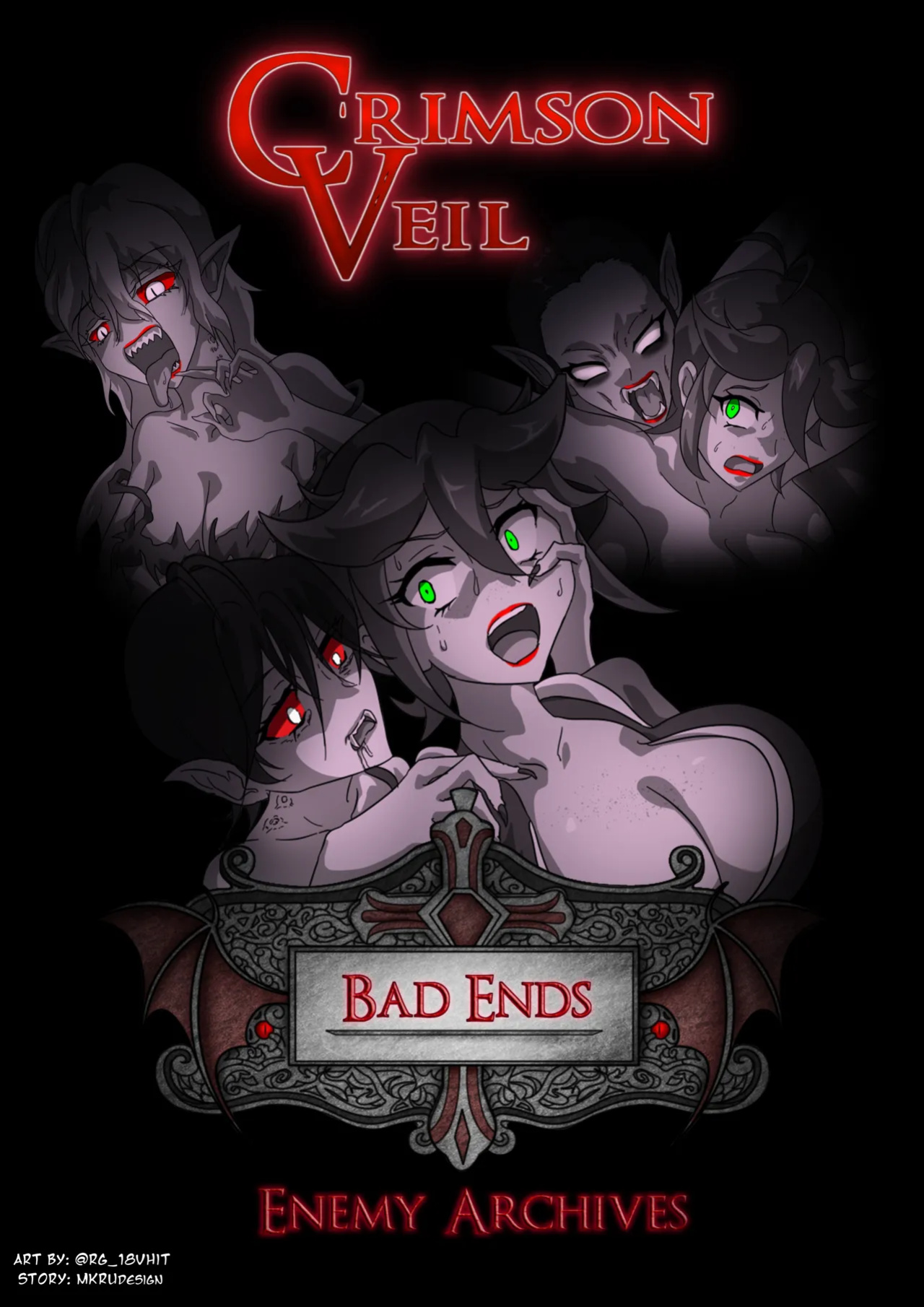 Crimson Veil Bad Ends Enemy Archives 1 [ENG]