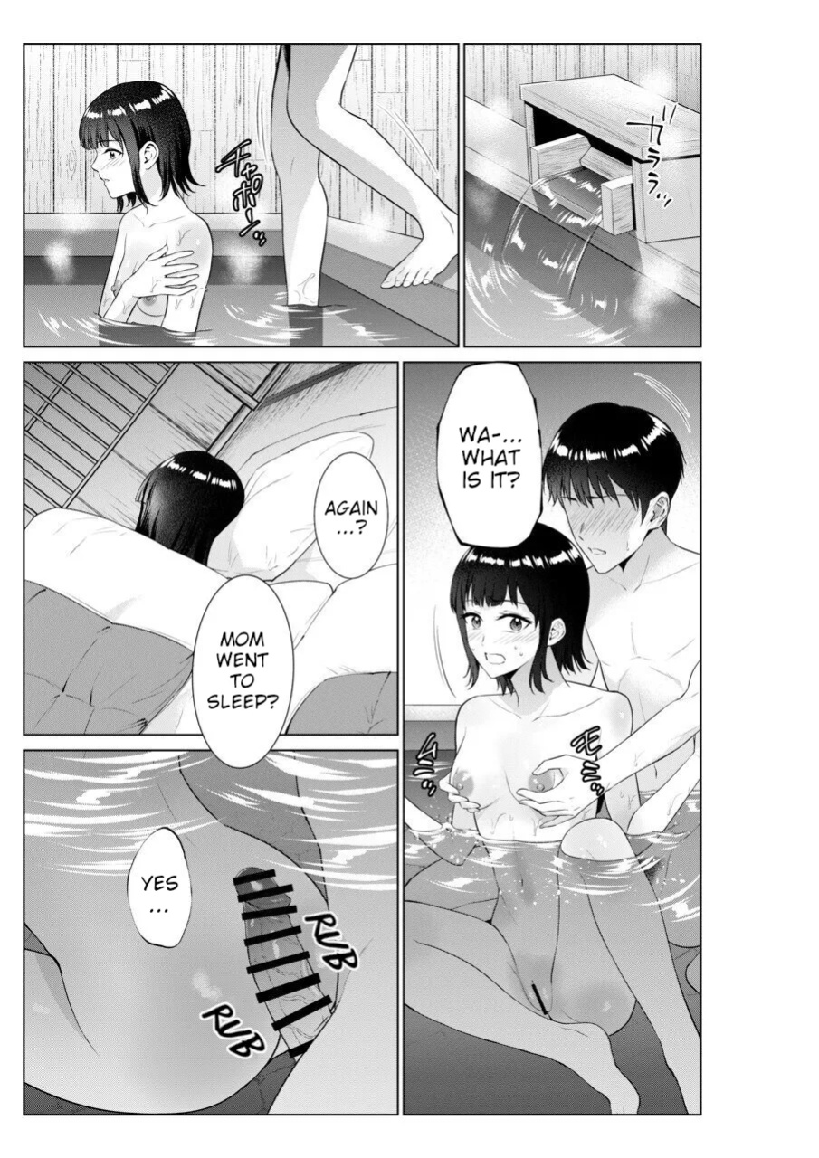 [Natsu no Oyatsu] Ryokan de Oyakodon | Sex with Mother and Sister at a Ryokan [Poranya]