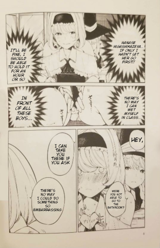(Reitaisai 15) [Tukimi Atelier (KURUTSUKI)] Toilet ni Ikitai! Alice desu ga | I want to go to the bathroom! Alice version (Touhou Project) Re-edited