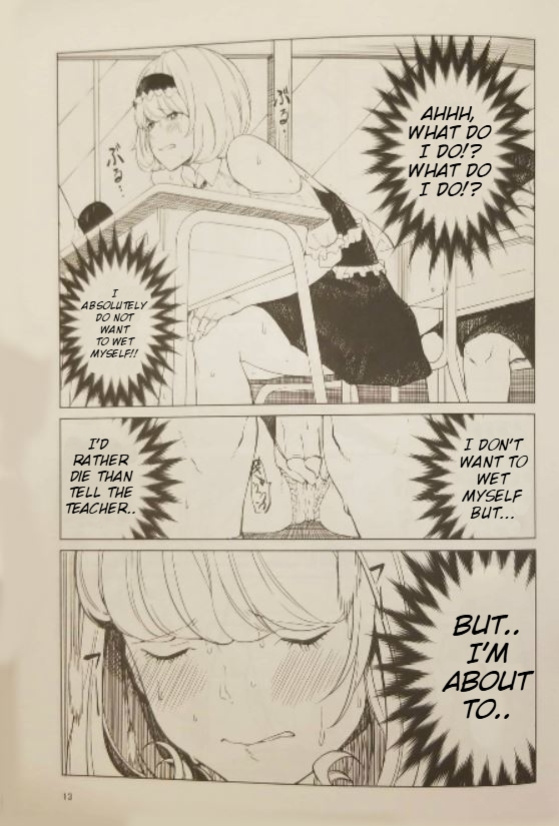 (Reitaisai 15) [Tukimi Atelier (KURUTSUKI)] Toilet ni Ikitai! Alice desu ga | I want to go to the bathroom! Alice version (Touhou Project) Re-edited