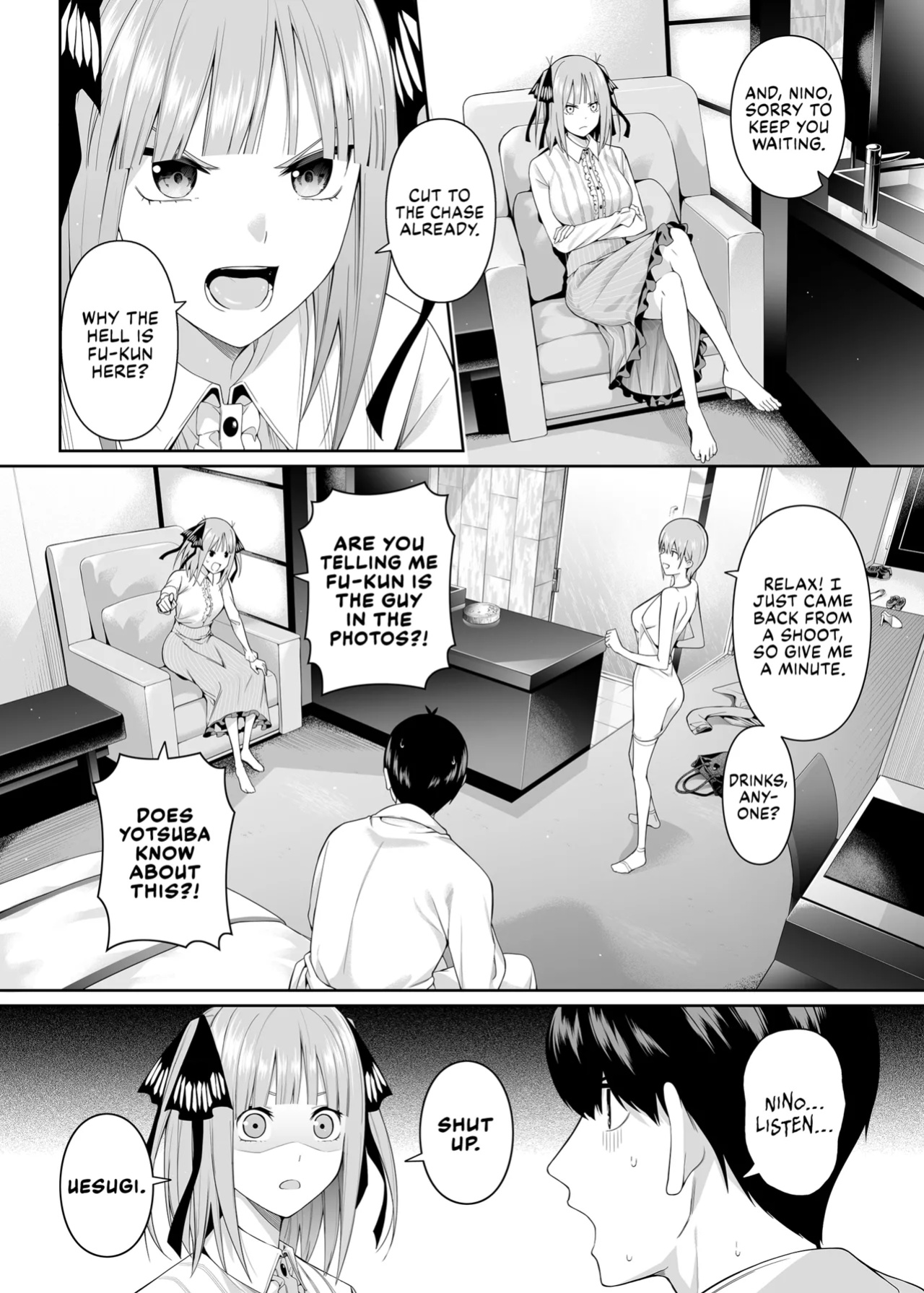[Bad Mushrooms (Chicke III, 4why)] 1/5 no Renai Kanjou | A Fifth of Romance (Gotoubun no Hanayome) [Fap It Scans]