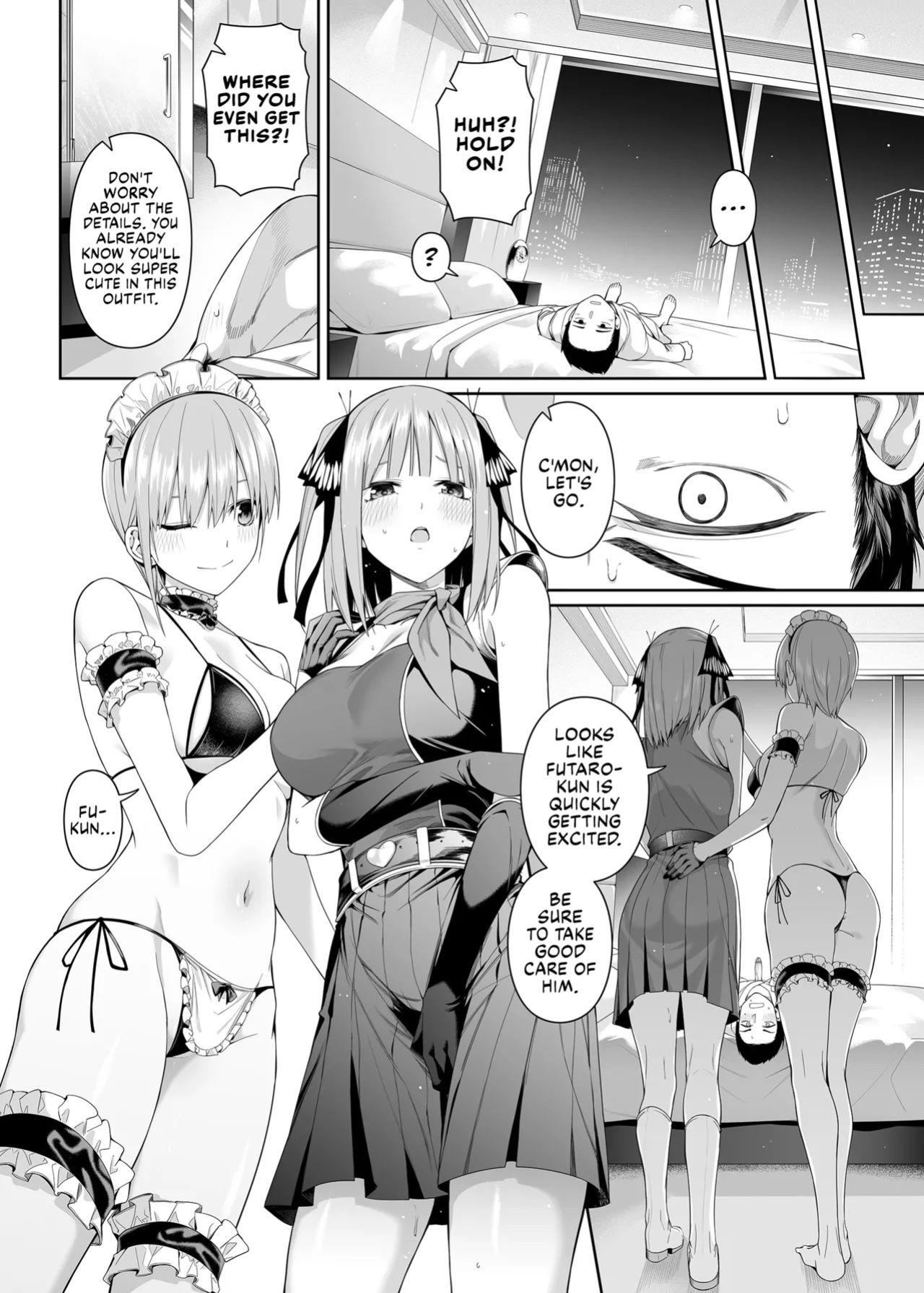 [Bad Mushrooms (Chicke III, 4why)] 1/5 no Renai Kanjou | A Fifth of Romance (Gotoubun no Hanayome) [Fap It Scans]