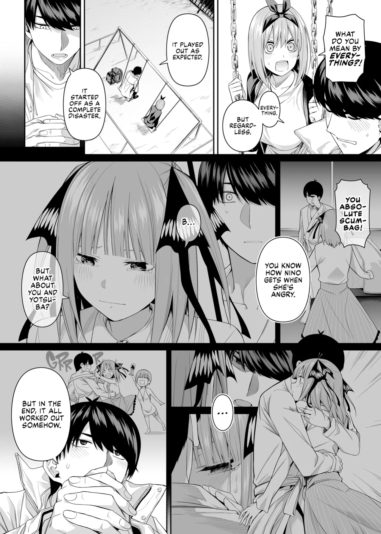 [Bad Mushrooms (Chicke III, 4why)] 1/5 no Renai Kanjou | A Fifth of Romance (Gotoubun no Hanayome) [Fap It Scans]