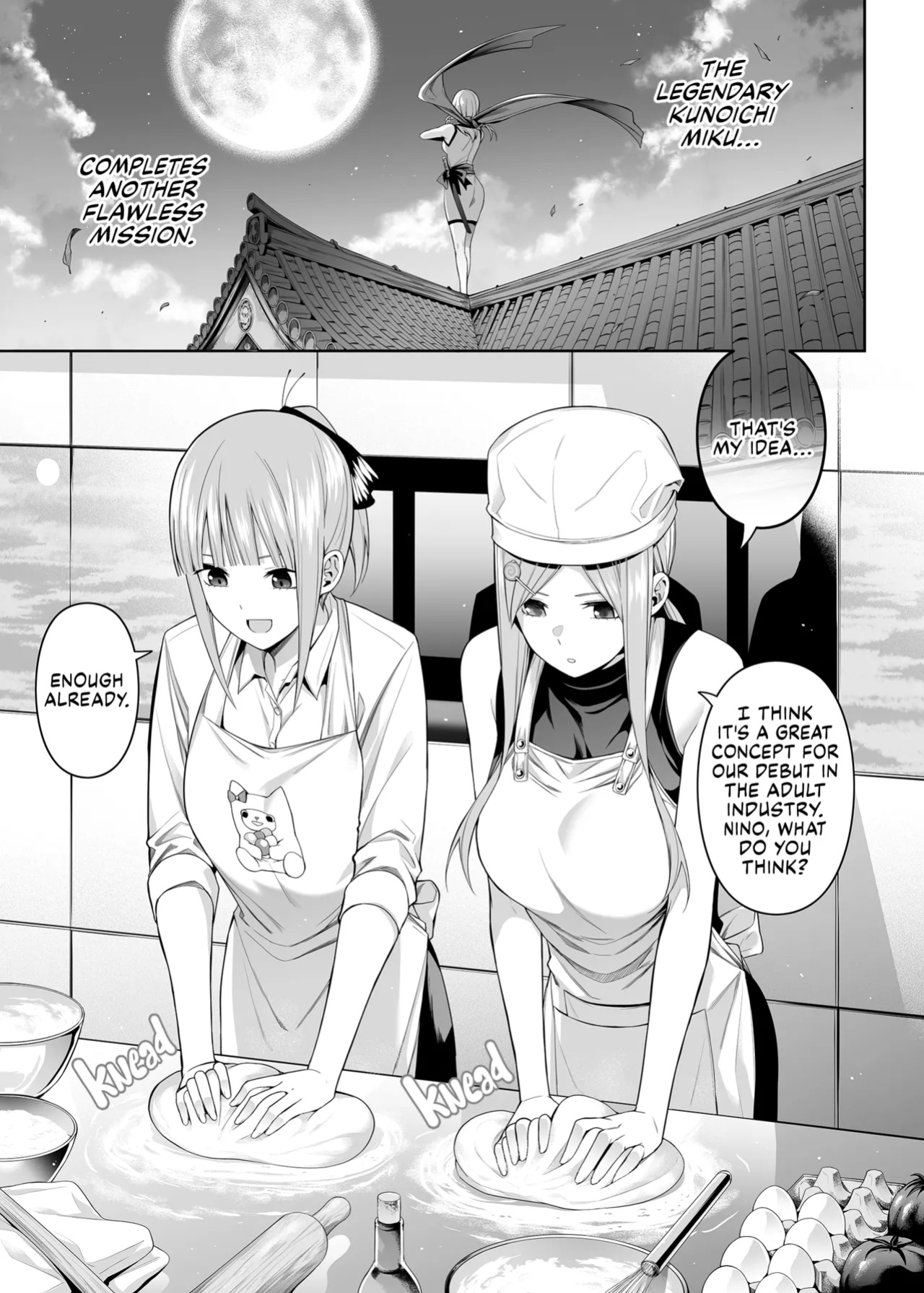 [Bad Mushrooms (Chicke III, 4why)] 1/5 no Renai Kanjou | A Fifth of Romance (Gotoubun no Hanayome) [Fap It Scans]
