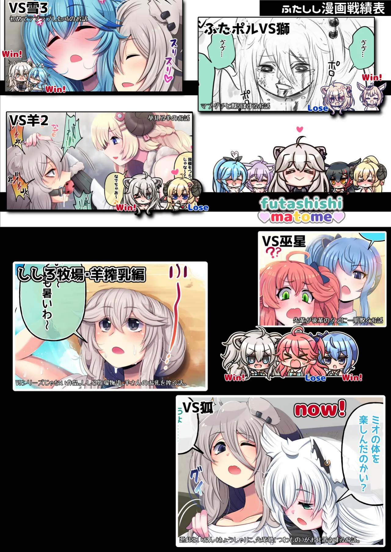 [Minominiya (Minomini)] Futashishi x Mikosui ~Rendezvous With A Diva Edition~ (Hololive) [Rabu&Desu translations]