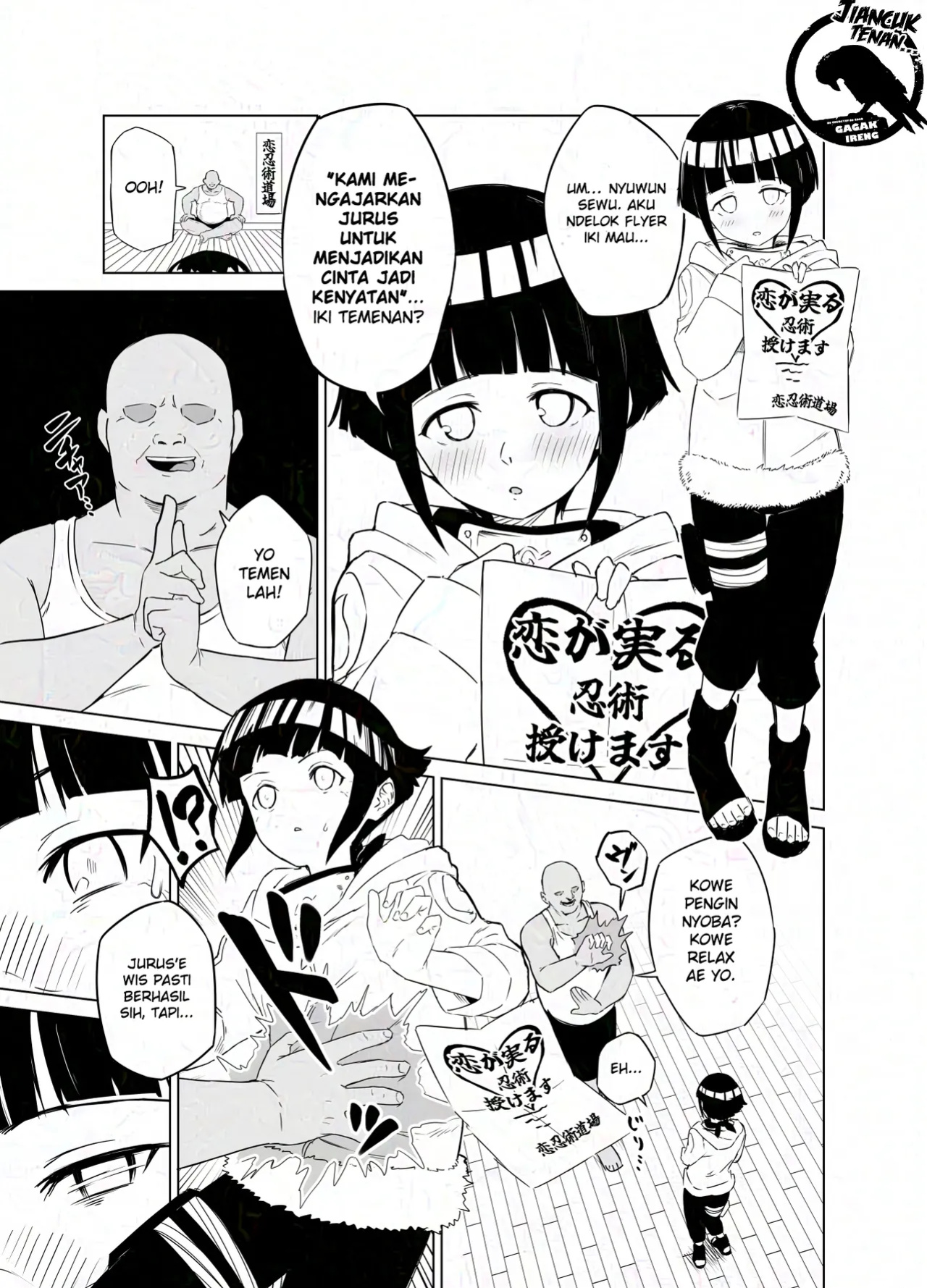 [Nonogi] Lewd Curse and Hyuga Hinata (Naruto) [Javanese] [Gagak_Ireng]