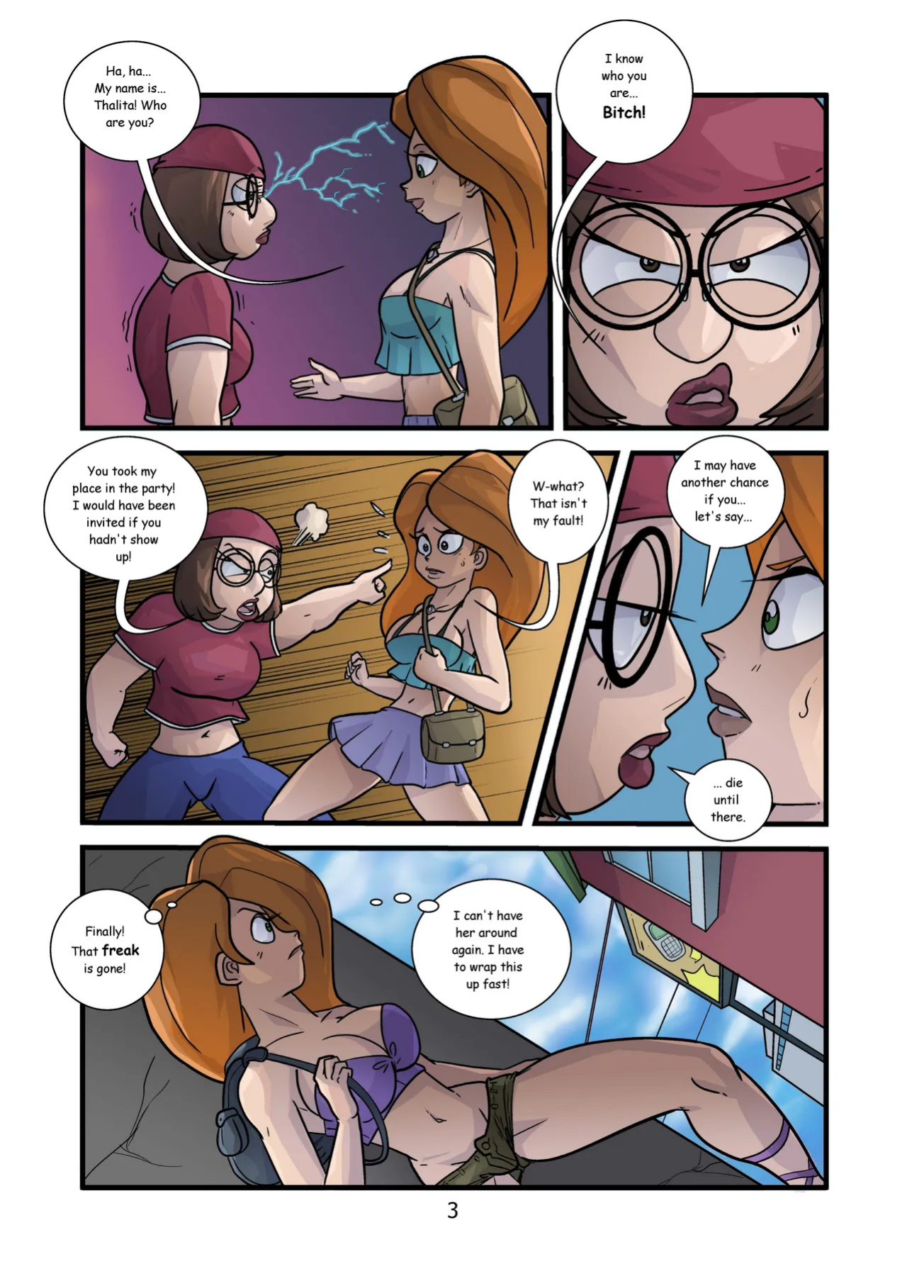 [Reddyheart] Kartoon Warz #1-3