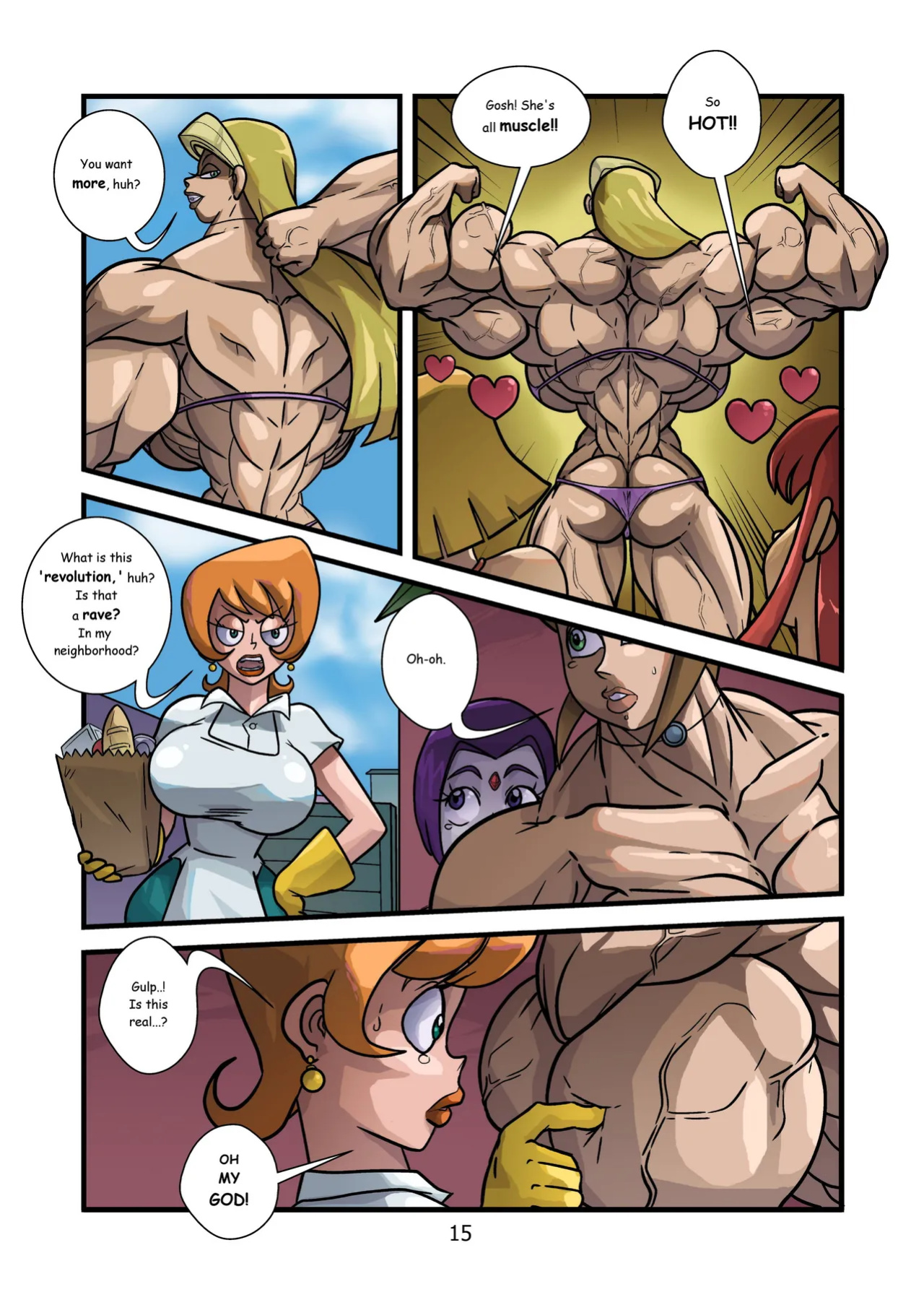 [Reddyheart] Kartoon Warz #1-3