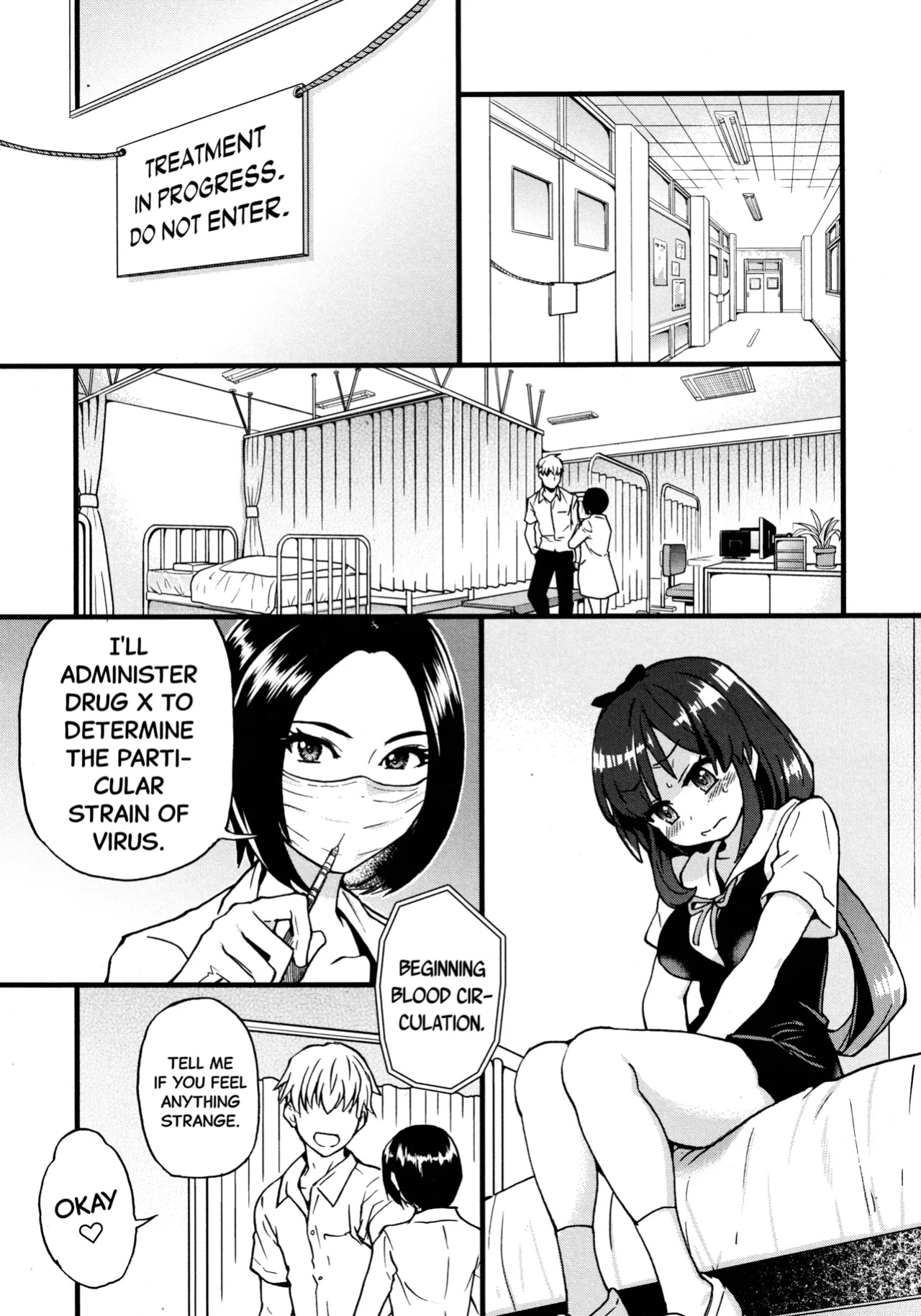 [Shiwasu no Okina] Koko Kara Saki wa Sex Desu!! (Boku no Seieki de Honpuku Kaiyu!!) Ch. 1-10
