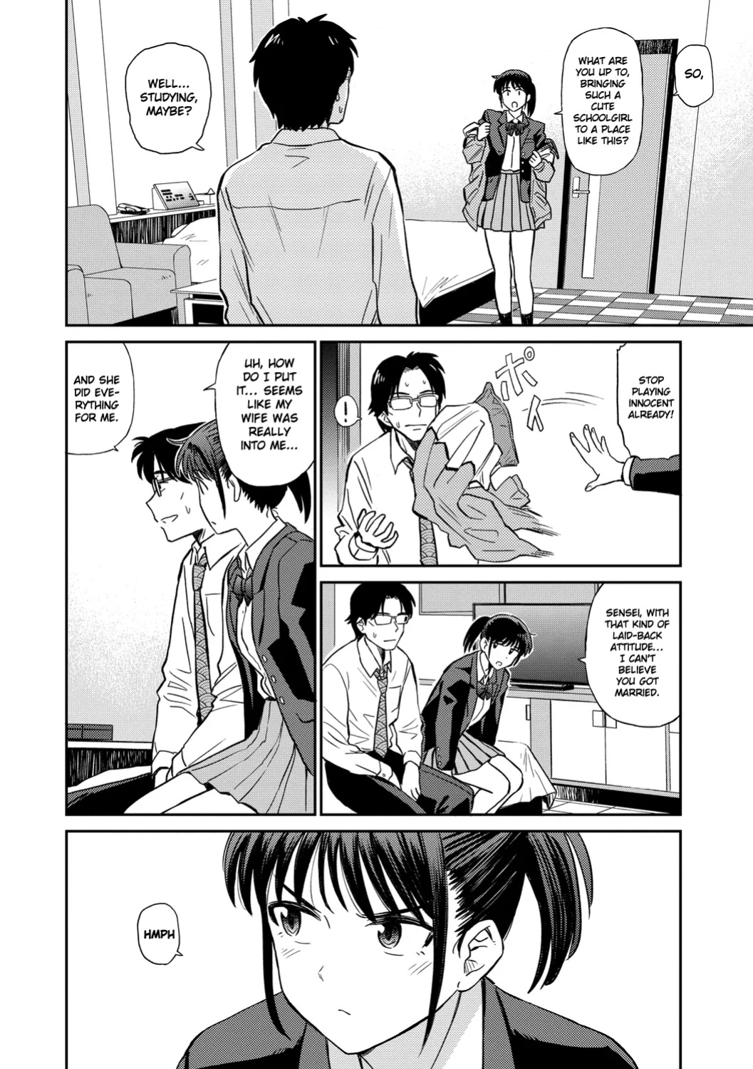 [Hatimoto] Satoko and Sensei (Nikuyoku no Bigaku) [Gagak_Ireng]