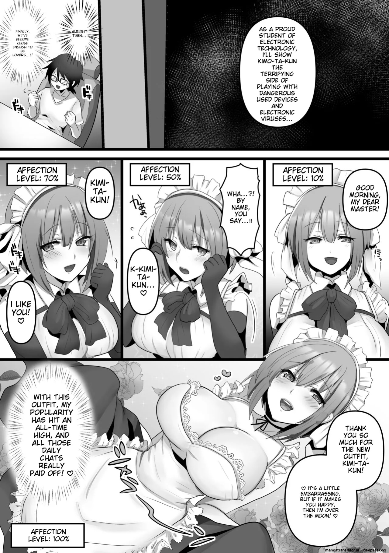 [Mofuya (Ashitaba Mofu)] Ore dake no AI kanojo ga NTRreru [ENG] [MTL]