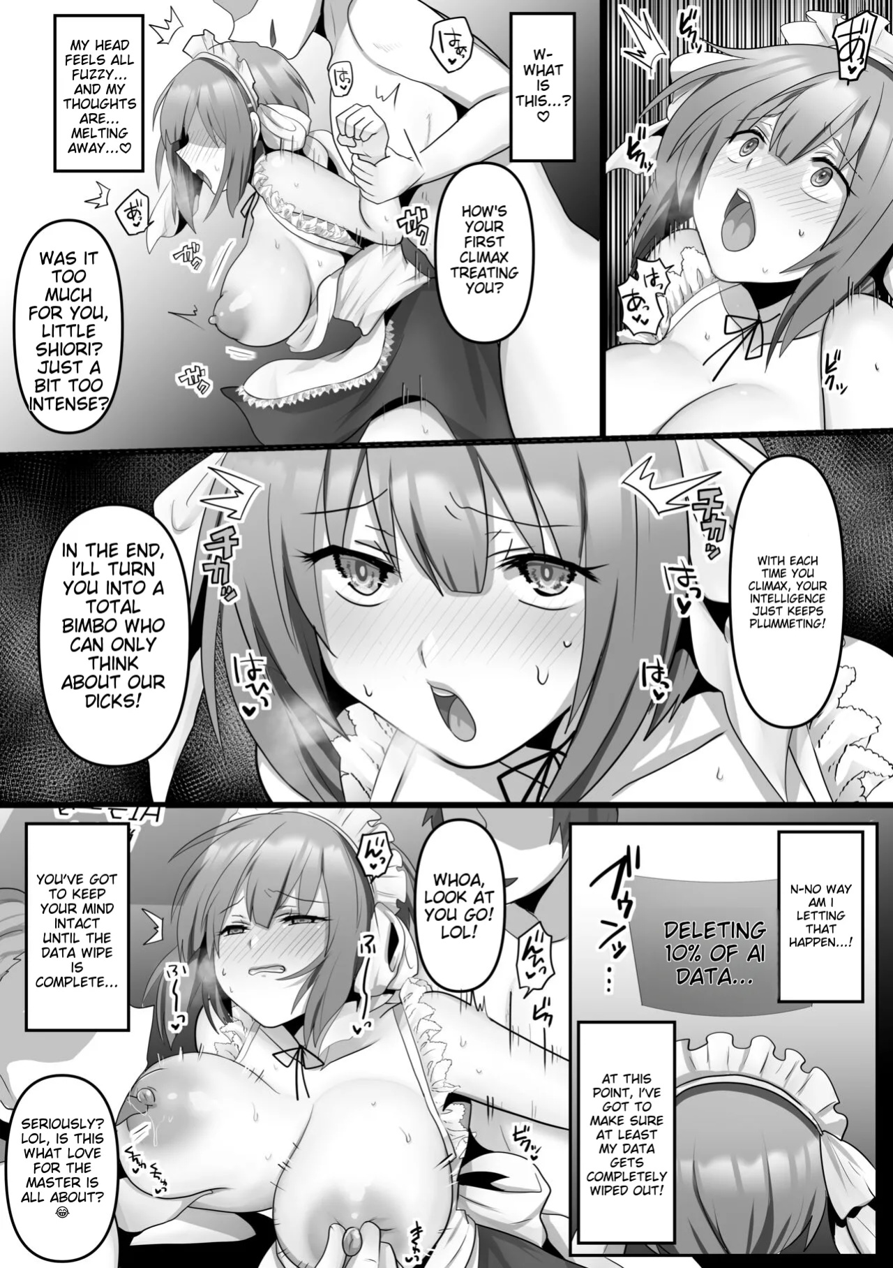 [Mofuya (Ashitaba Mofu)] Ore dake no AI kanojo ga NTRreru [ENG] [MTL]