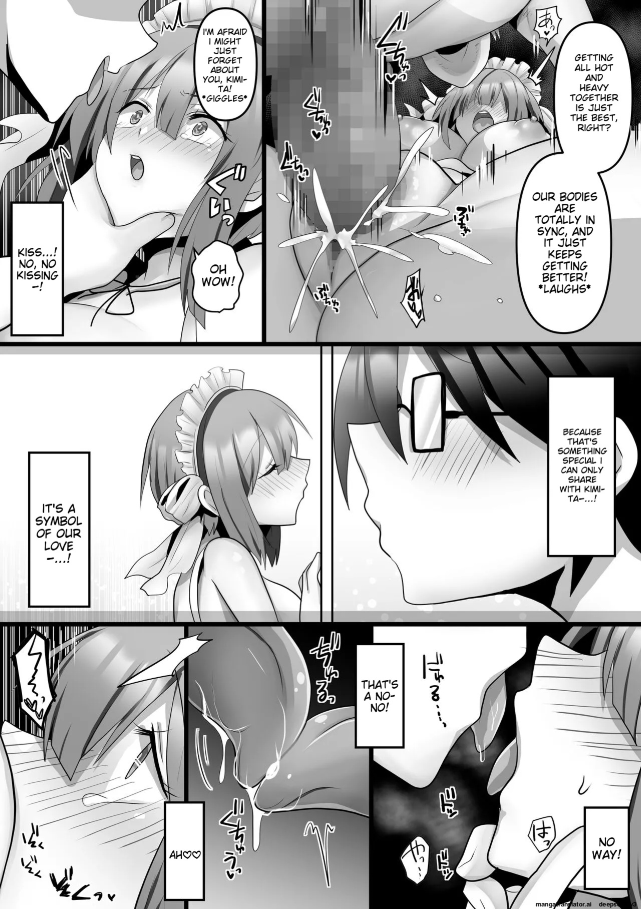[Mofuya (Ashitaba Mofu)] Ore dake no AI kanojo ga NTRreru [ENG] [MTL]
