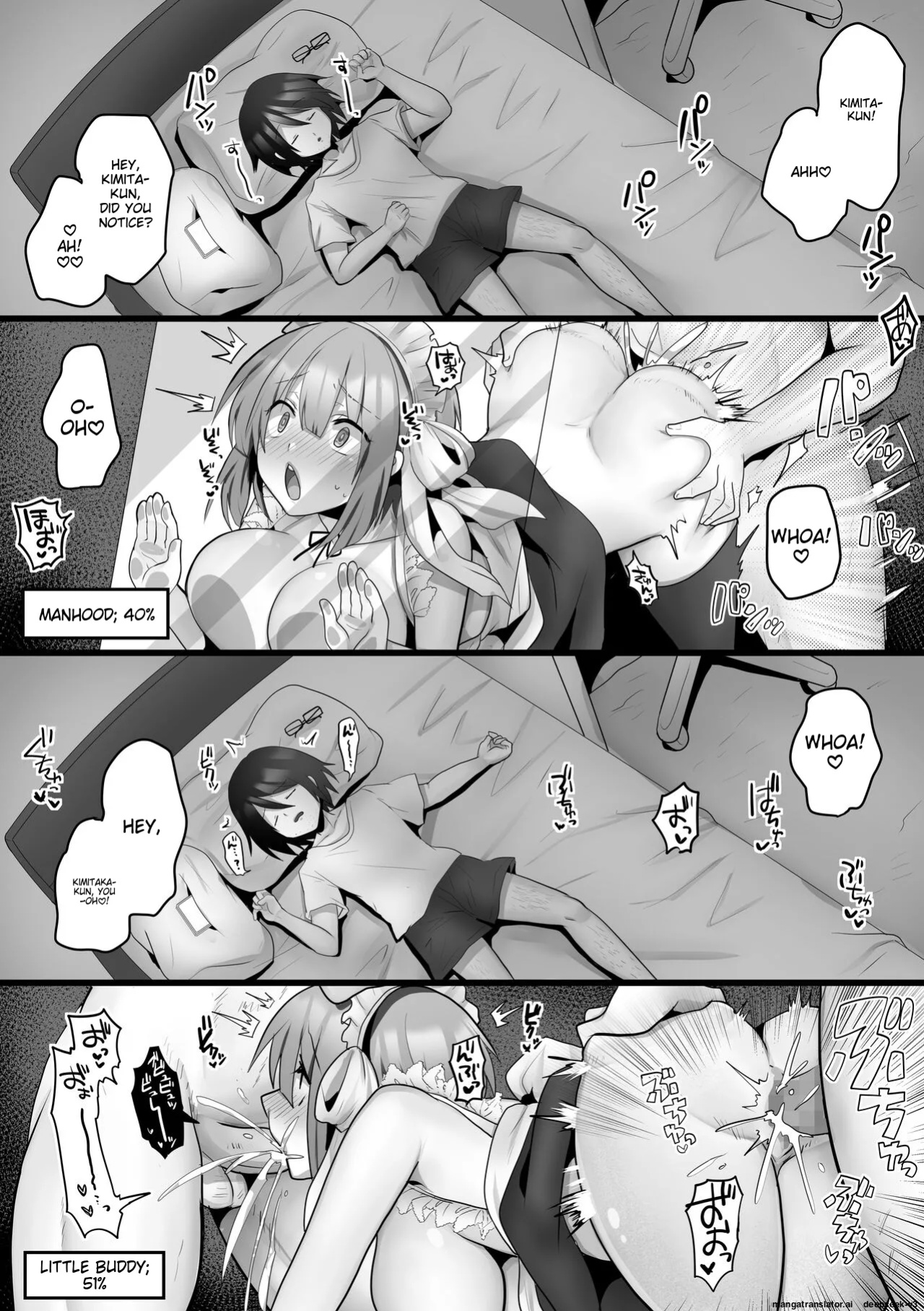 [Mofuya (Ashitaba Mofu)] Ore dake no AI kanojo ga NTRreru [ENG] [MTL]