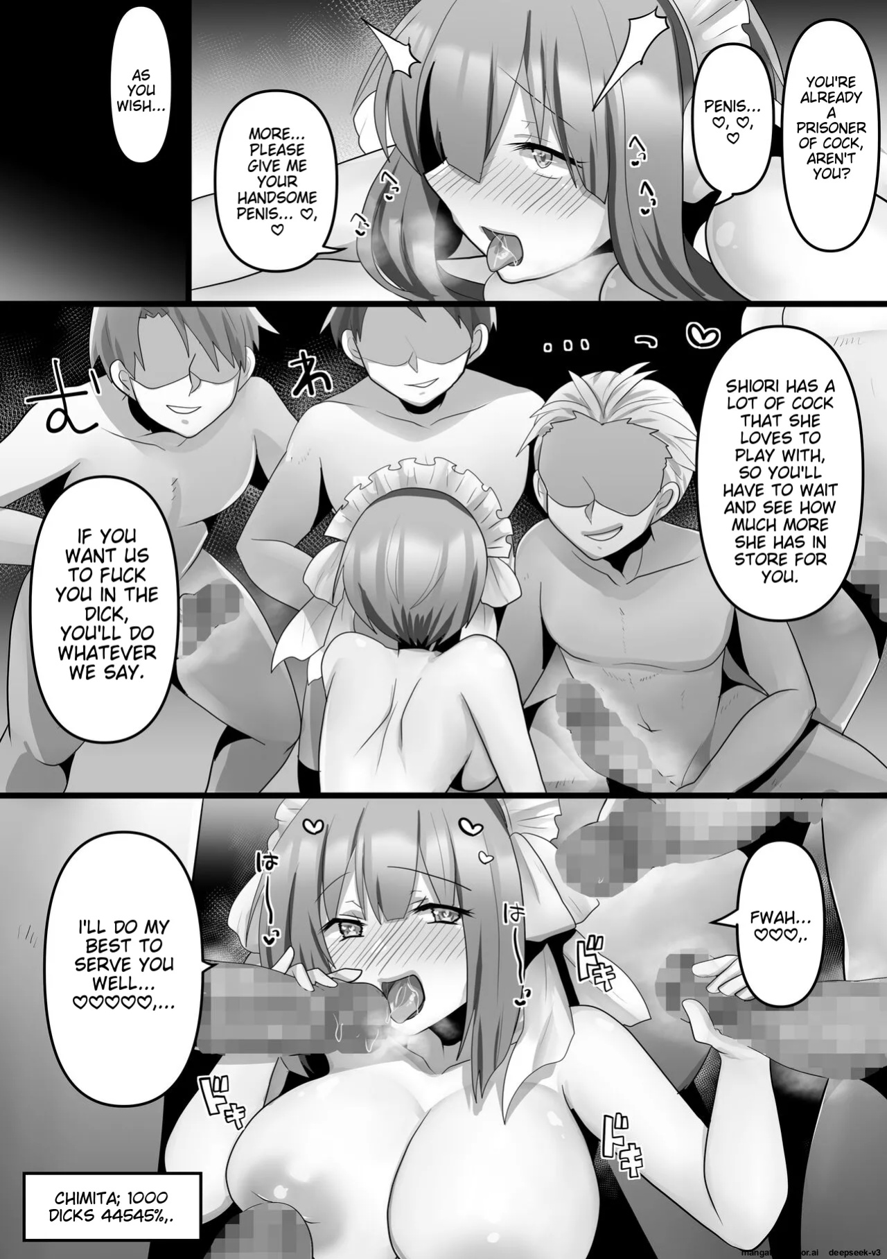 [Mofuya (Ashitaba Mofu)] Ore dake no AI kanojo ga NTRreru [ENG] [MTL]