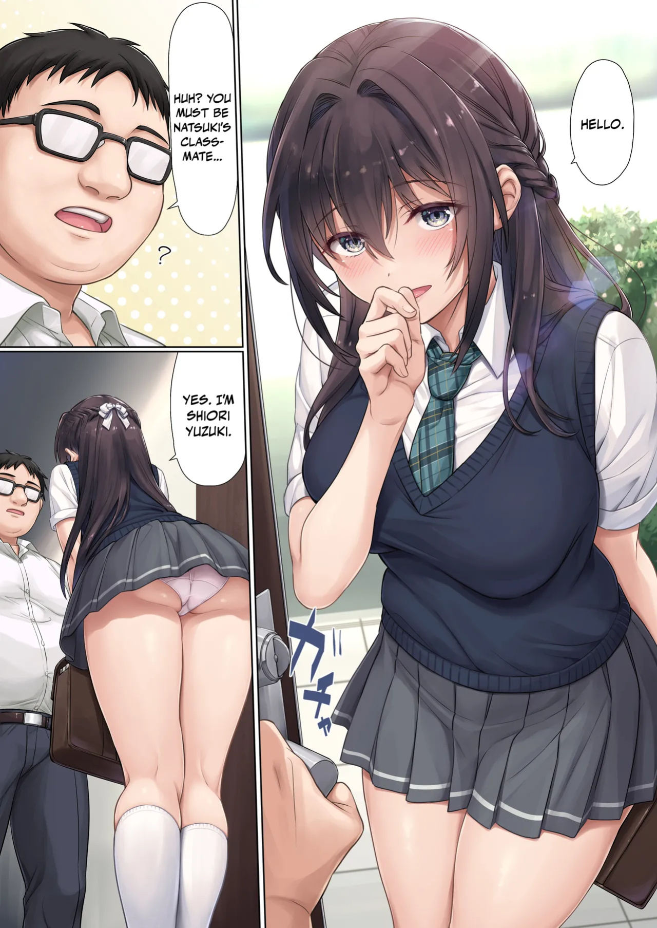 [Airy Socks (Mafuyu HEMP)] Musume no Class no Iinchou wa Papa ga Hoshii Rashii｜The Class President of My Daughter's Class Wants a Dad [Nishimaru]
