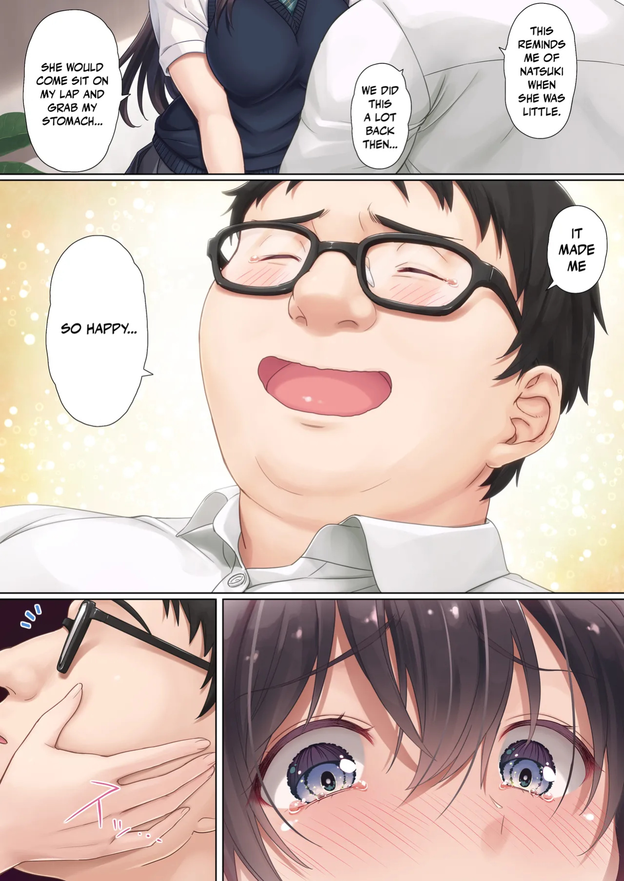 [Airy Socks (Mafuyu HEMP)] Musume no Class no Iinchou wa Papa ga Hoshii Rashii｜The Class President of My Daughter's Class Wants a Dad [Nishimaru]