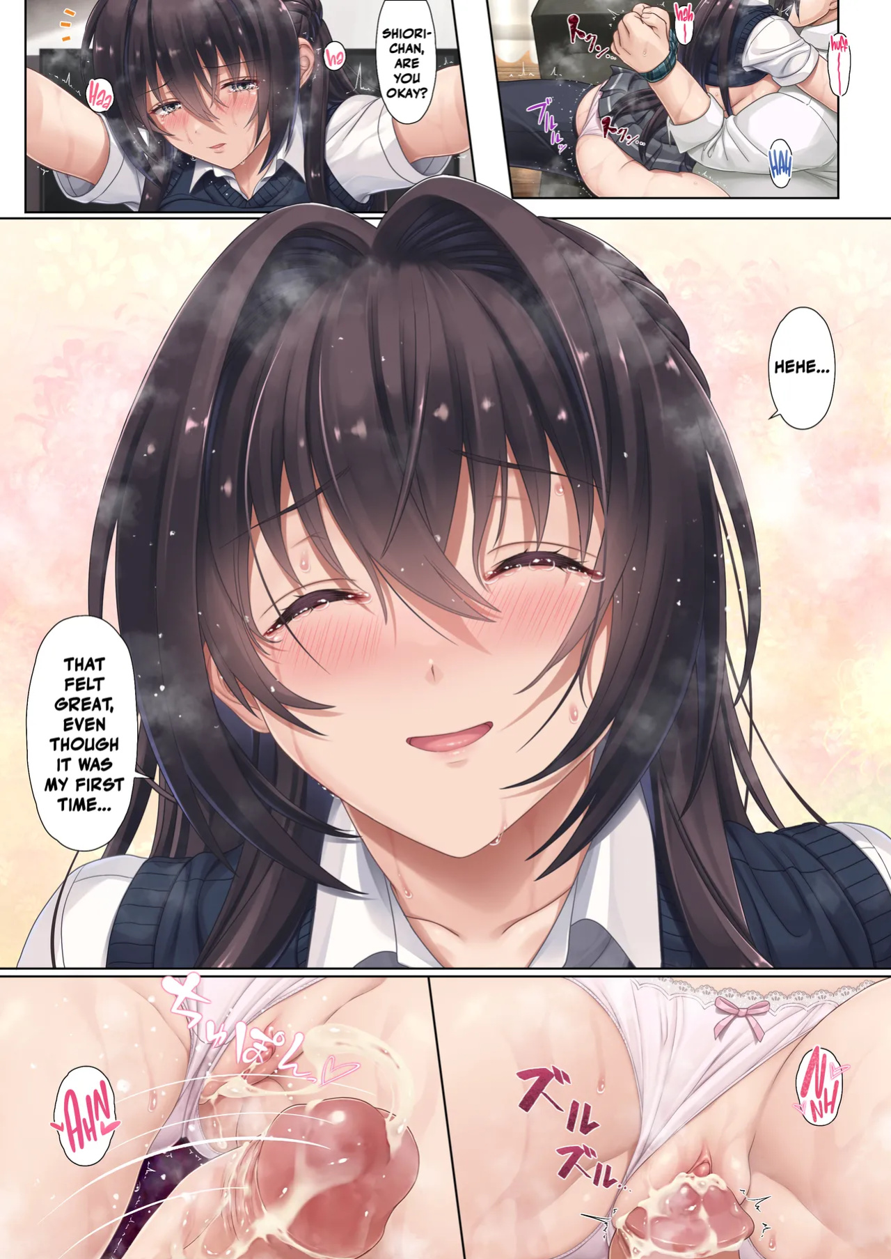 [Airy Socks (Mafuyu HEMP)] Musume no Class no Iinchou wa Papa ga Hoshii Rashii｜The Class President of My Daughter's Class Wants a Dad [Nishimaru]