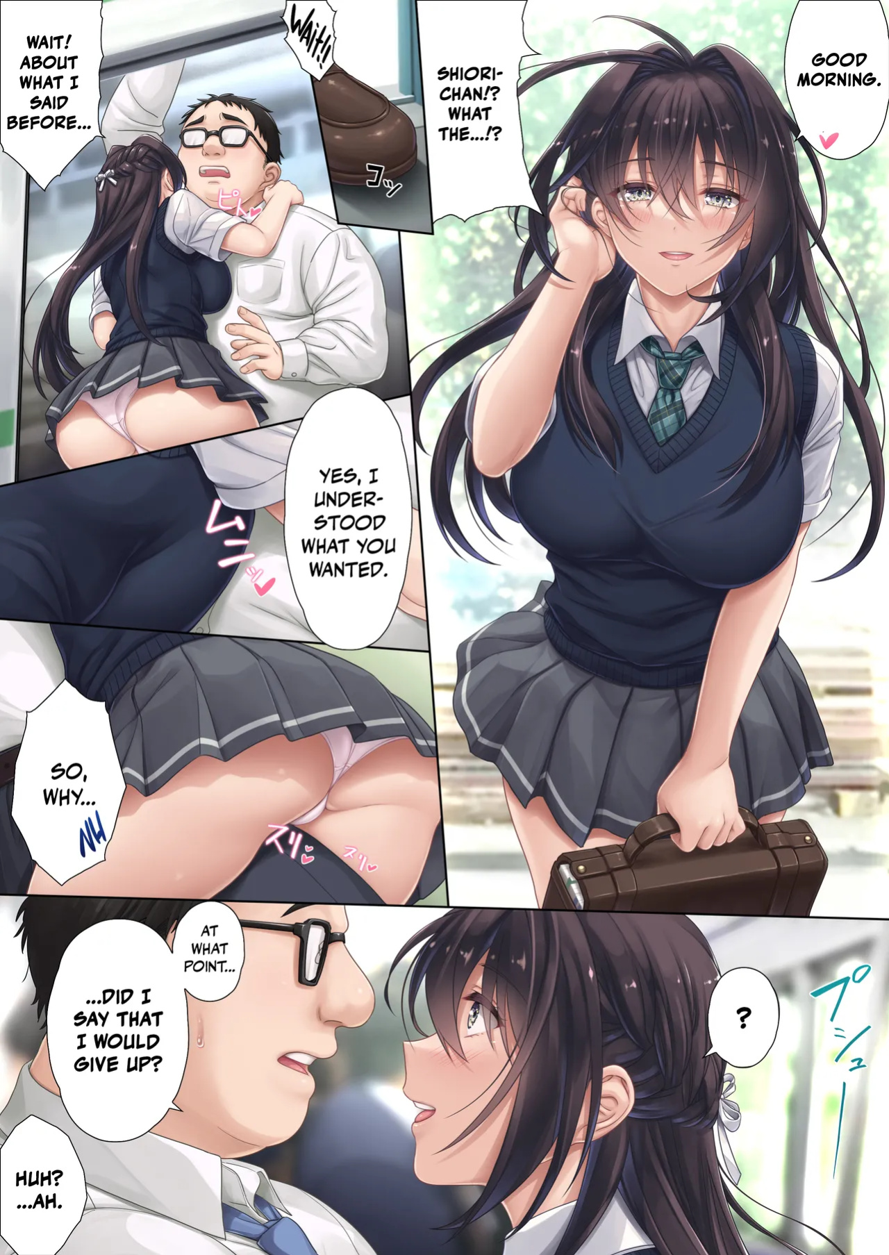 [Airy Socks (Mafuyu HEMP)] Musume no Class no Iinchou wa Papa ga Hoshii Rashii｜The Class President of My Daughter's Class Wants a Dad [Nishimaru]