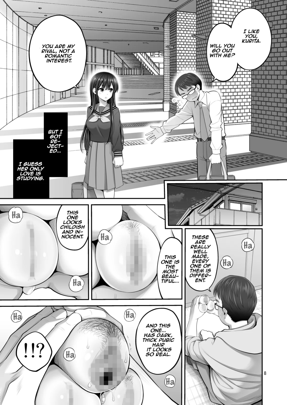 [Popochichi (Yahiro Pochi)] Fukusei Manko 2~ Majime na Manko Hen~ | Replica Pussy 2 ~The Straight-Laced Pussy Edition~ [Aishi21]