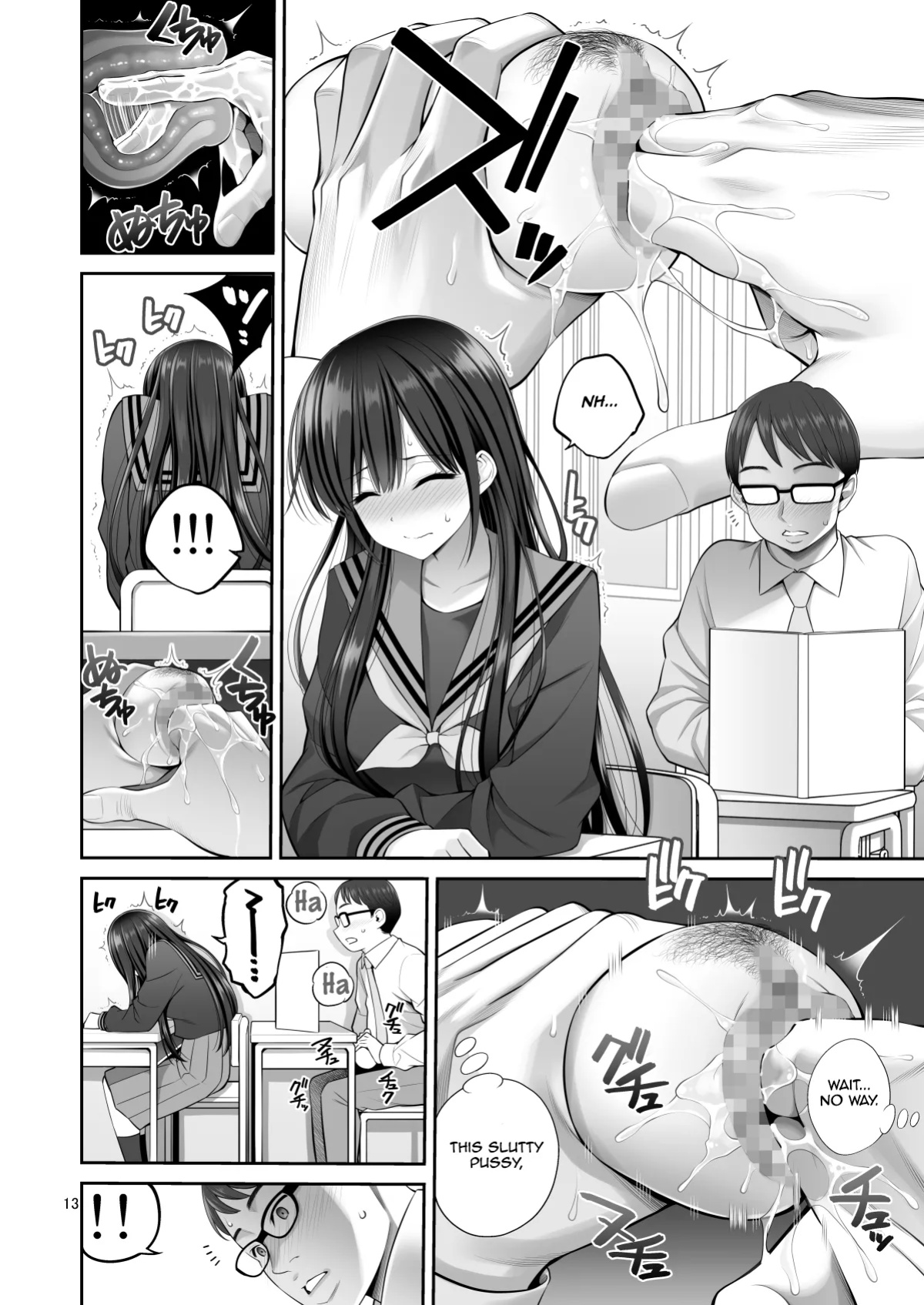[Popochichi (Yahiro Pochi)] Fukusei Manko 2~ Majime na Manko Hen~ | Replica Pussy 2 ~The Straight-Laced Pussy Edition~ [Aishi21]