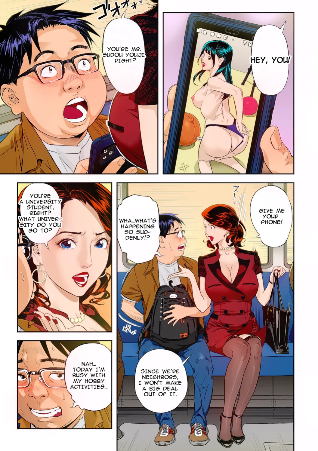 [Hara Shigeyuki] Moteki na Oku-sama (Web Comic Toutetsu Vol. 94) [Colorized]