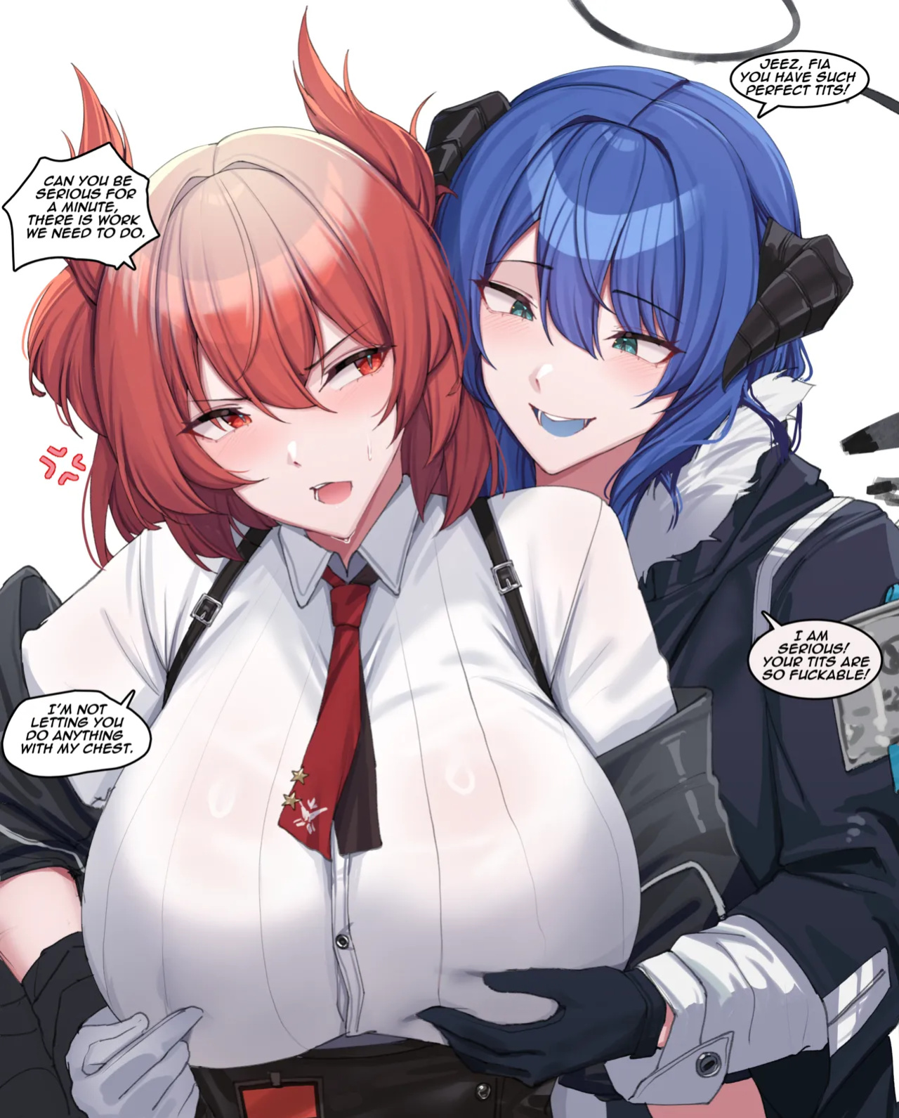 [kanta] Fiammetta vs Mostima (Arknights)
