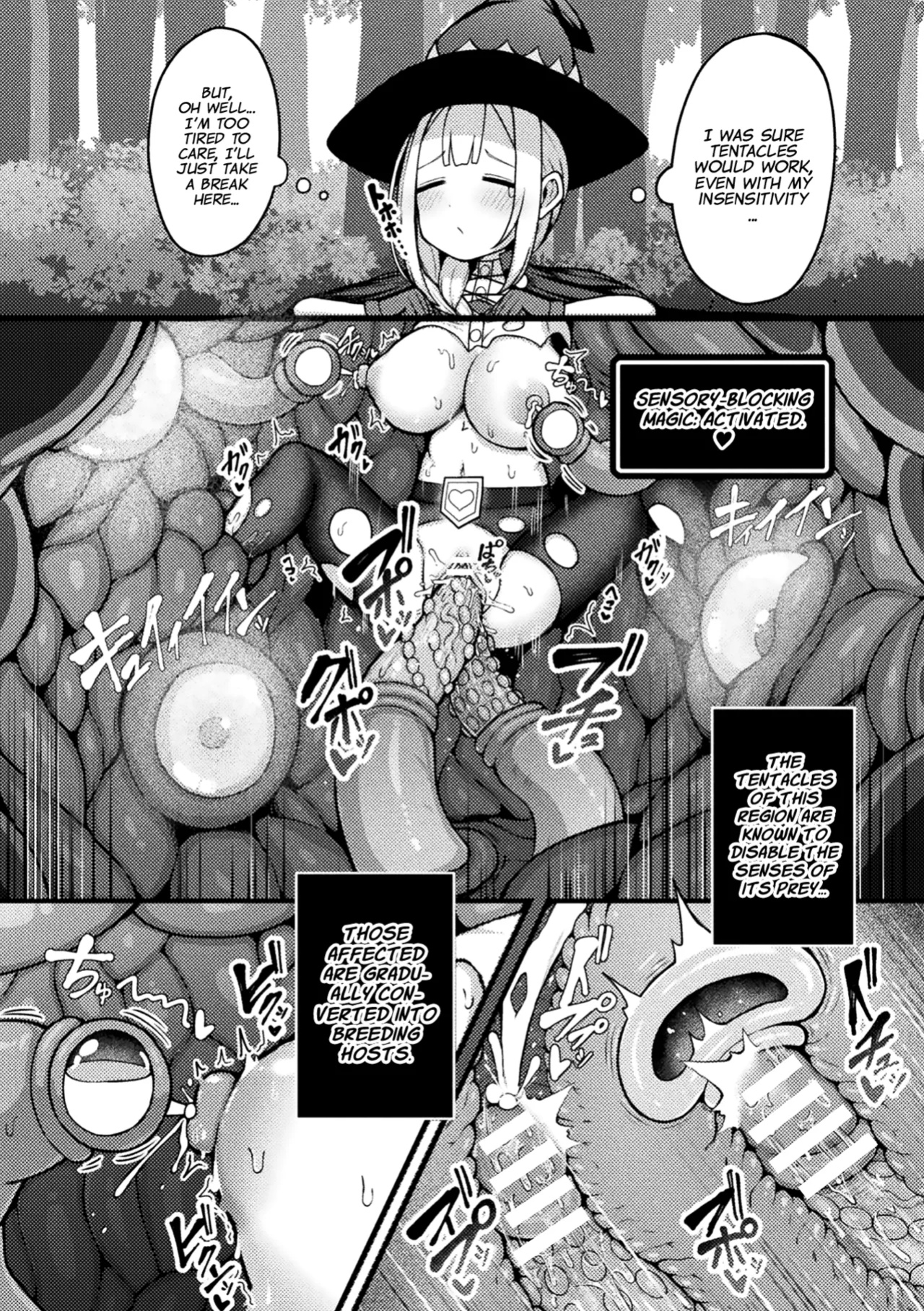 [Bonnouji Yura] The Frustrated Mage Who Cant Feel Pleasure Falls into a Pit of Tentacles [Project Valvrein]