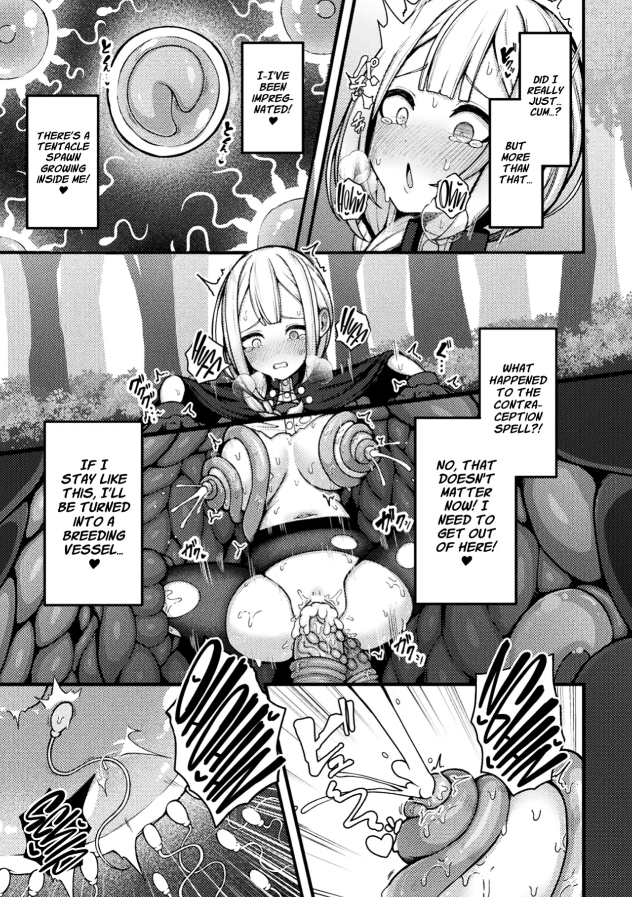 [Bonnouji Yura] The Frustrated Mage Who Cant Feel Pleasure Falls into a Pit of Tentacles [Project Valvrein]