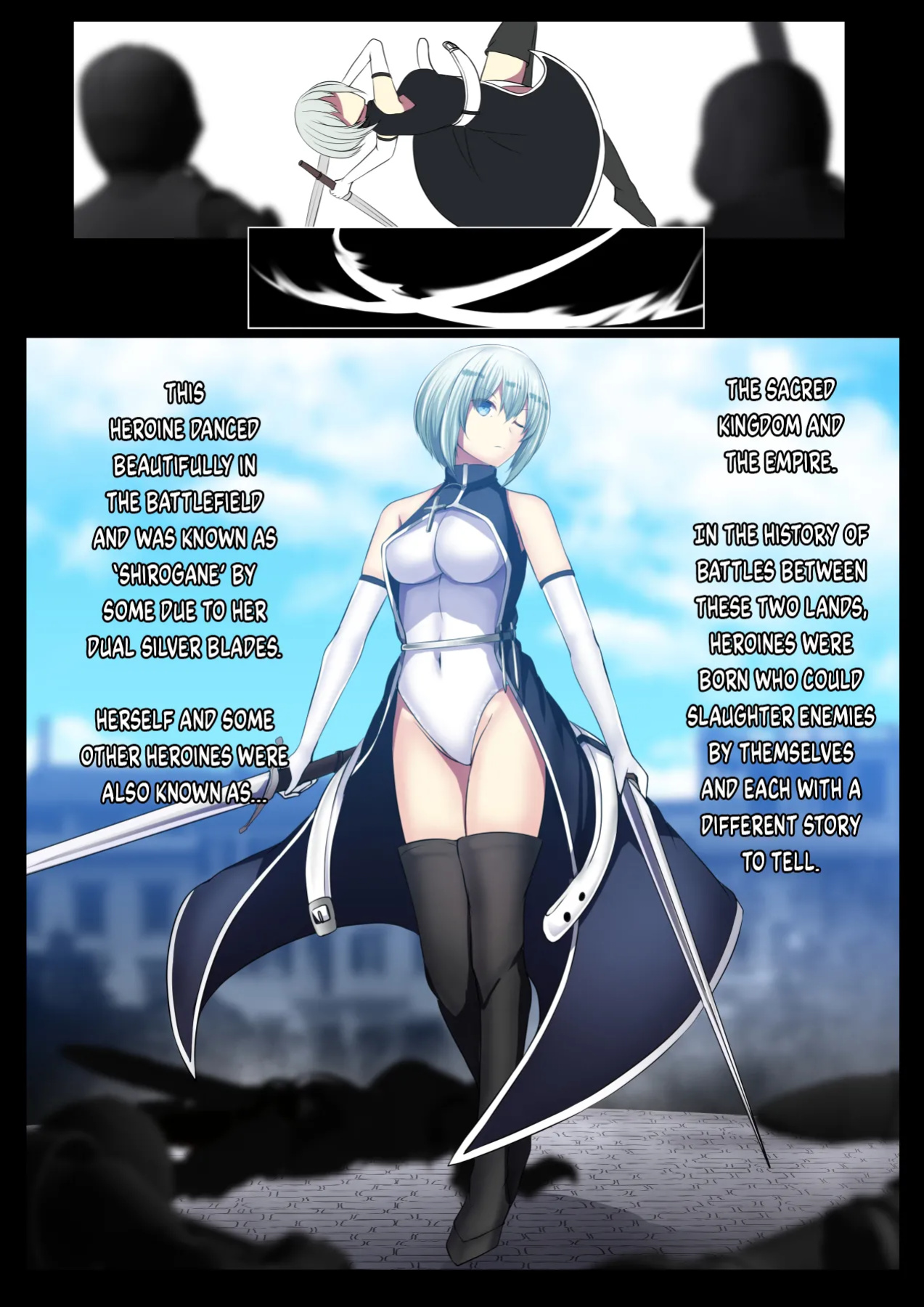 [Mousou Caution (Daiaru)] Senki Bad End Gaiden Sennou Haiboku shita Heroine no Matsuro-