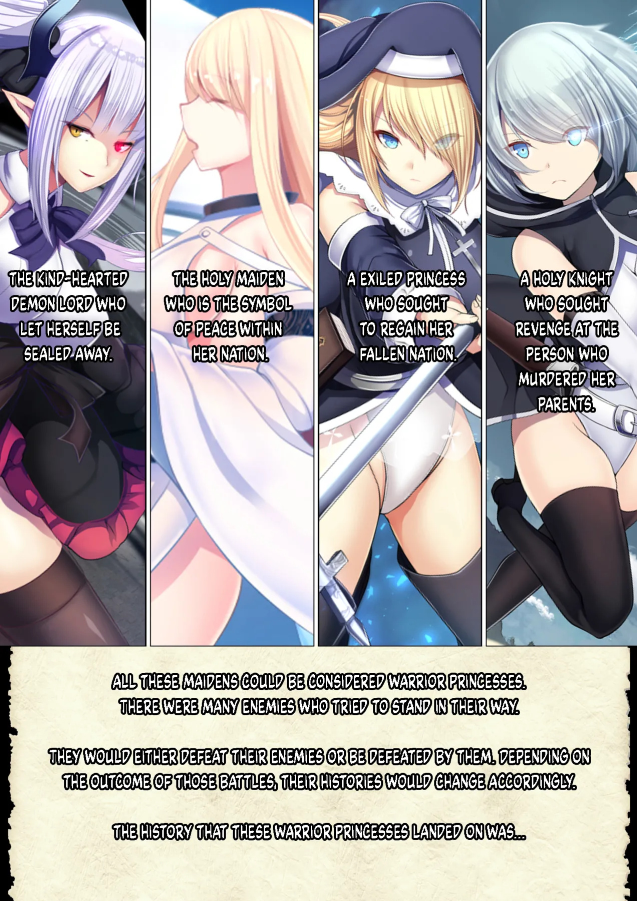 [Mousou Caution (Daiaru)] Senki Bad End Gaiden Sennou Haiboku shita Heroine no Matsuro-