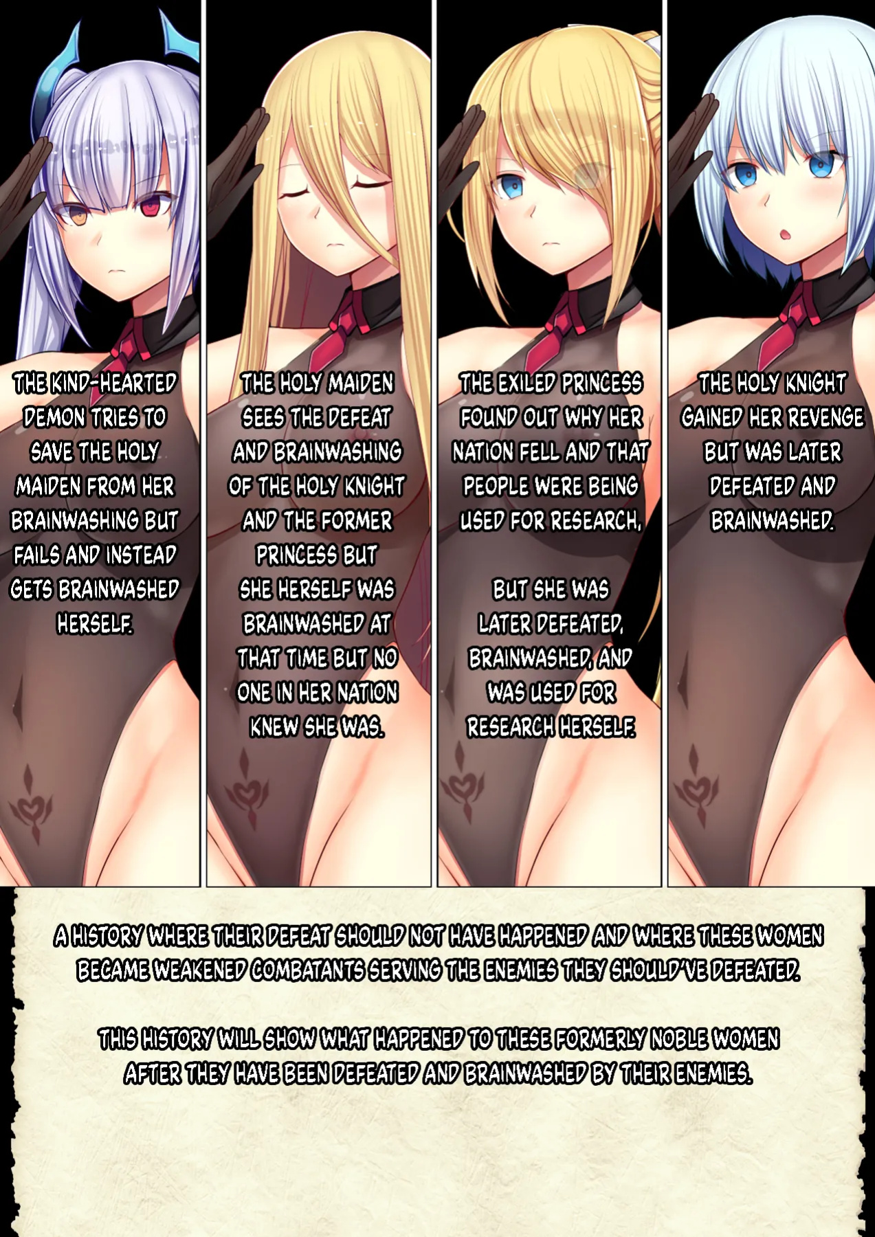 [Mousou Caution (Daiaru)] Senki Bad End Gaiden Sennou Haiboku shita Heroine no Matsuro-