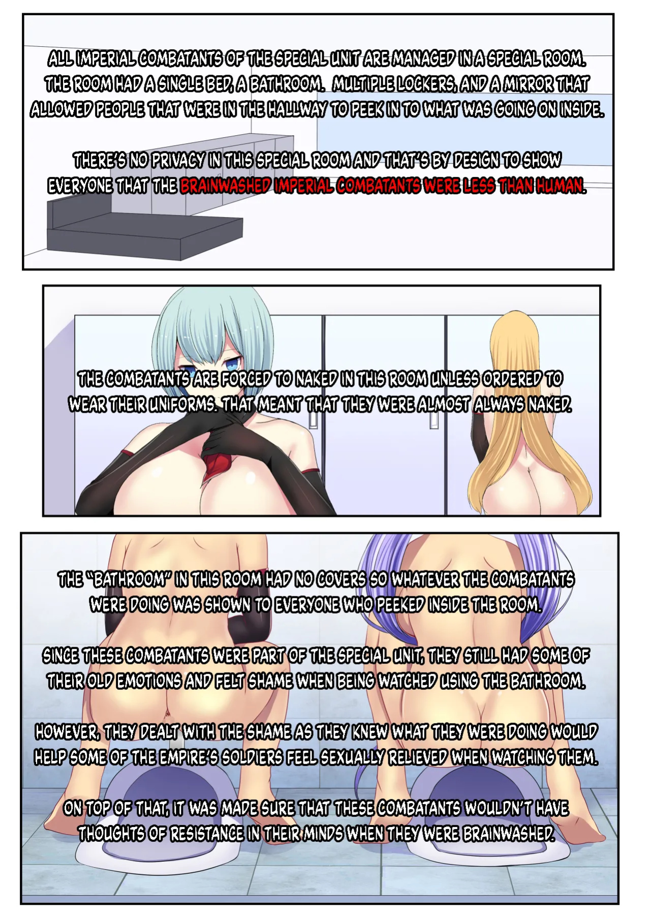 [Mousou Caution (Daiaru)] Senki Bad End Gaiden Sennou Haiboku shita Heroine no Matsuro-