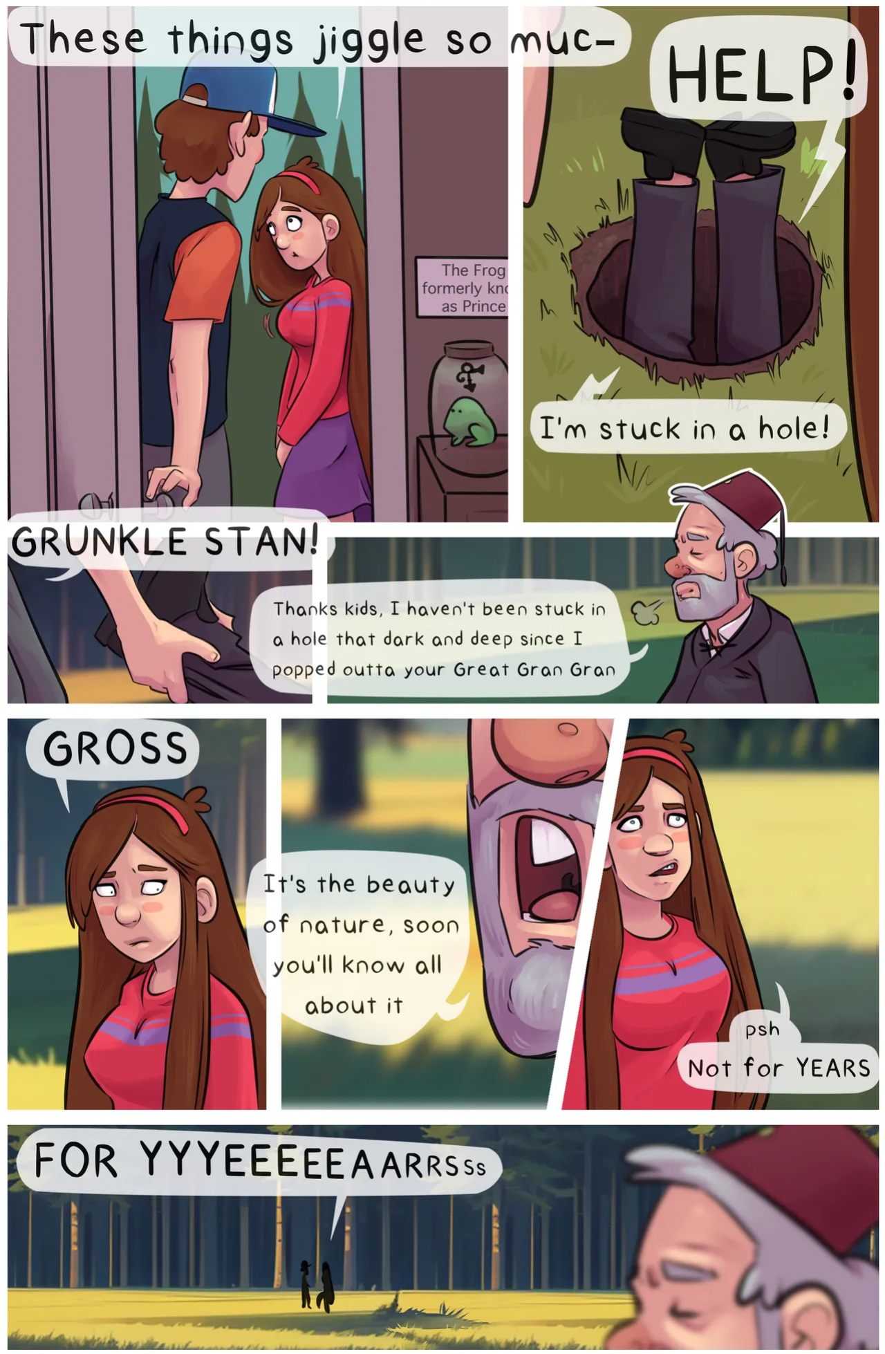 Gravity Falls Porn Parody Ch. 4 (Yellowgerbil)