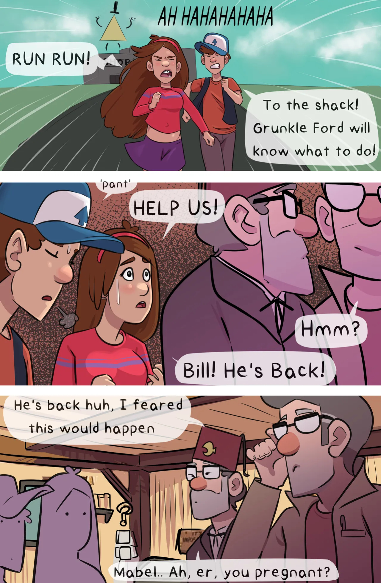 Gravity Falls Porn Parody Ch. 4 (Yellowgerbil)