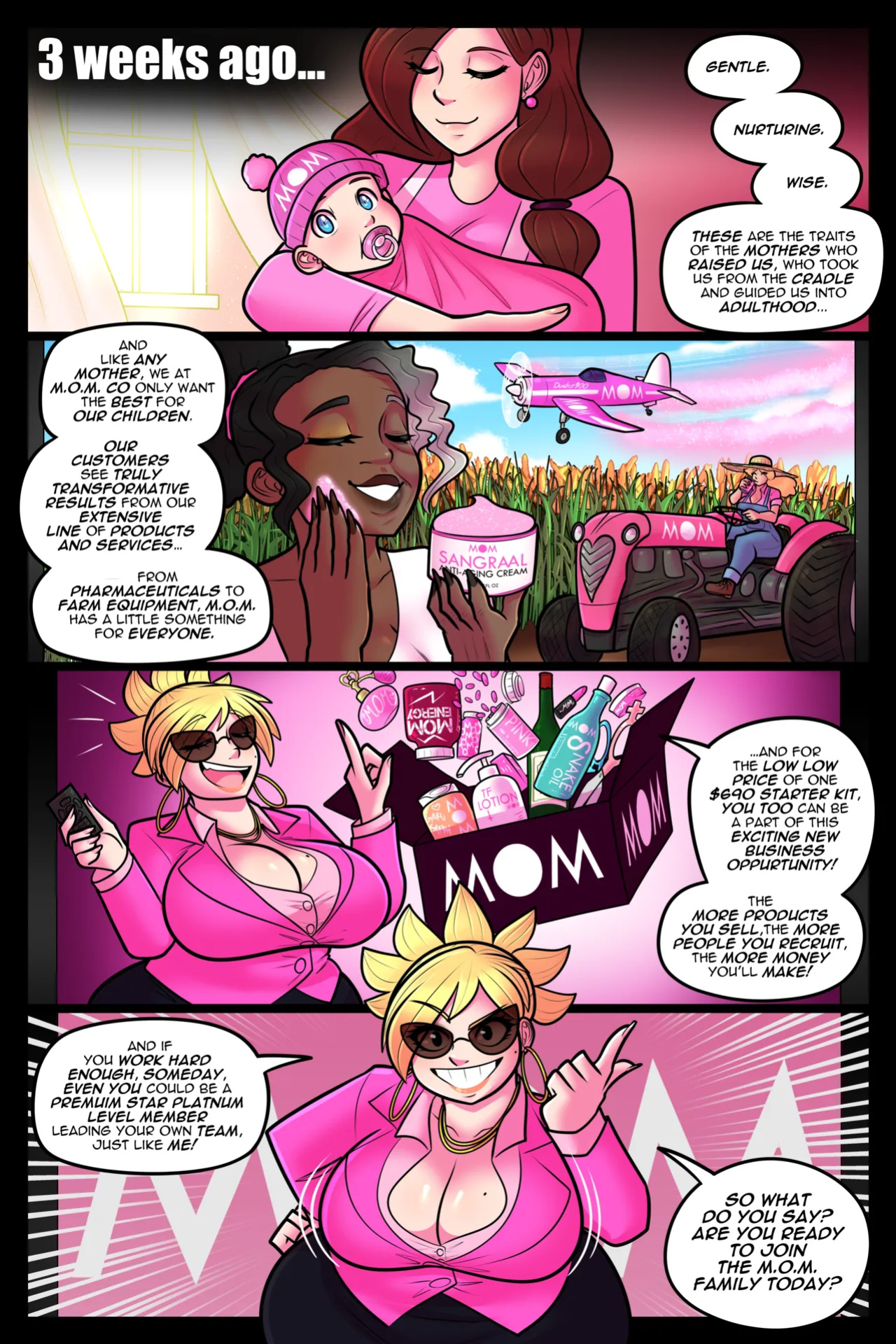 [TheTransformistress] M.O.M.: The Multi-Level Mom-keting Scheme, Vol. 1