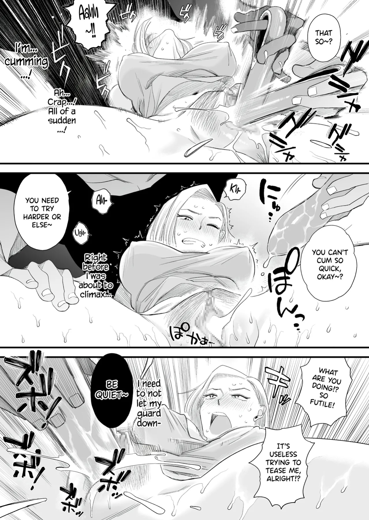 [Haitoku Sensei] Tsuma ni Mosaic ~Aisuru Tsuma no NTR Douga ni Mosaic Shori Saserareru Ore~ [CarlJPTL]