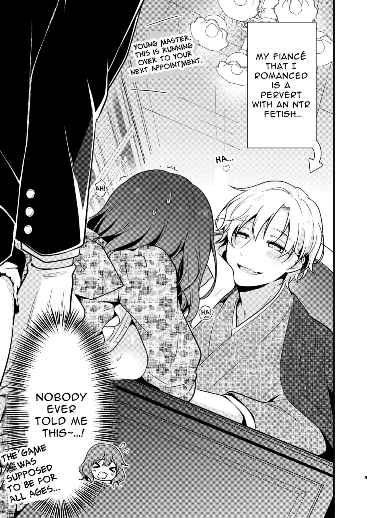 [MorodashiRingo] Tensei-saki no Fiancé wa NTR Zokusei Mochi deshita
