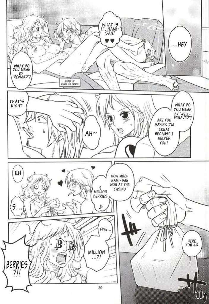 (C86) [Mamiana Paradise (Kuri)] Himitsu no Koi Wazurai (One Piece)