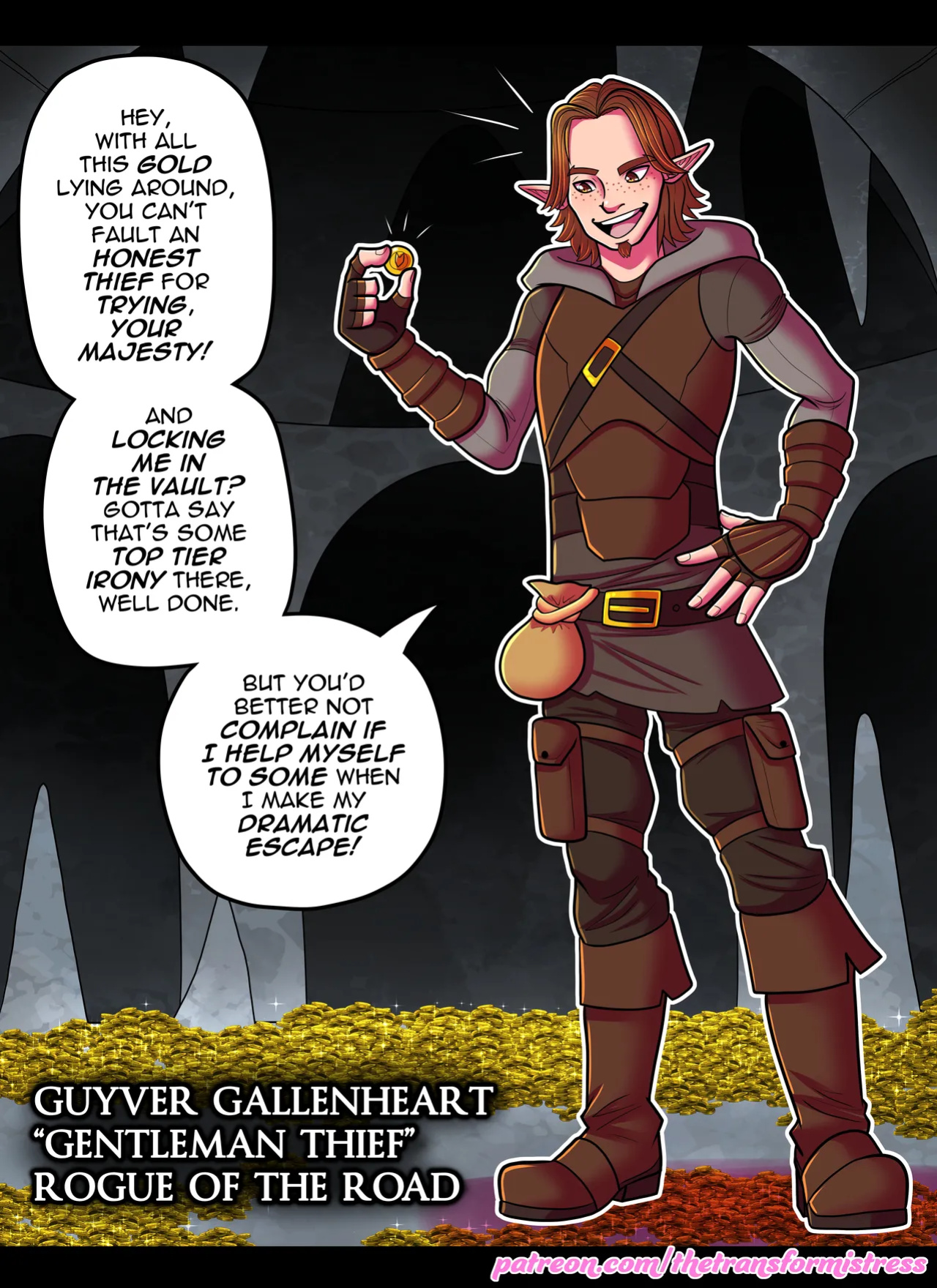 [TheTransformistress] Rehabilitation of a Hero: Gold Digger