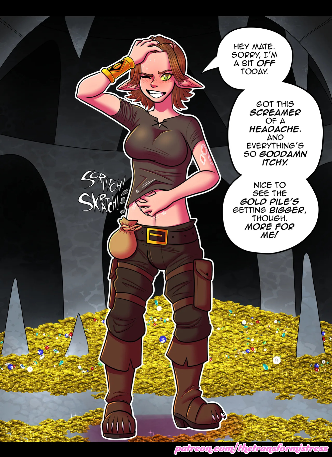 [TheTransformistress] Rehabilitation of a Hero: Gold Digger