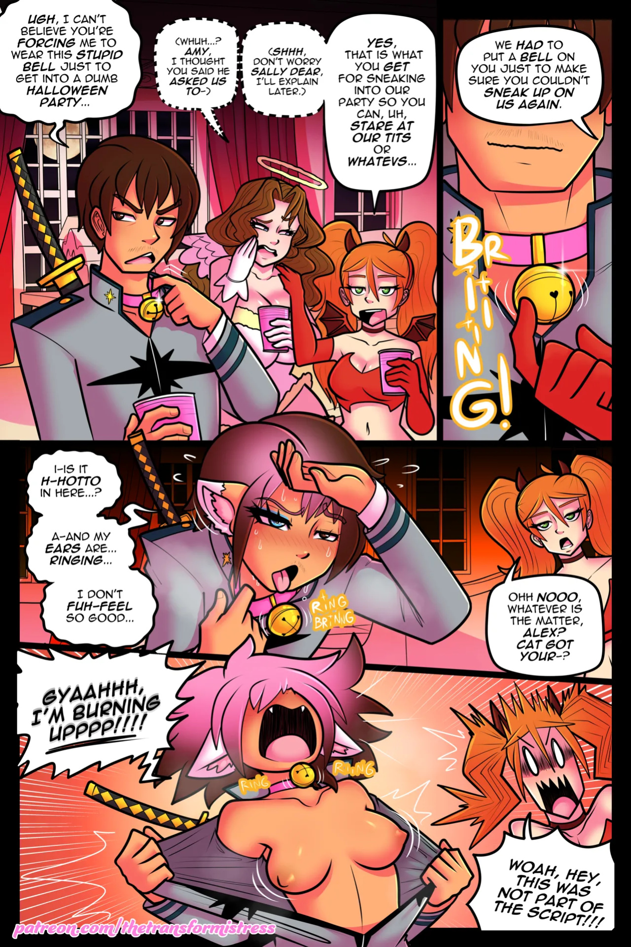 [TheTransformistress] Curse of the Kawaii Catgirl UWU
