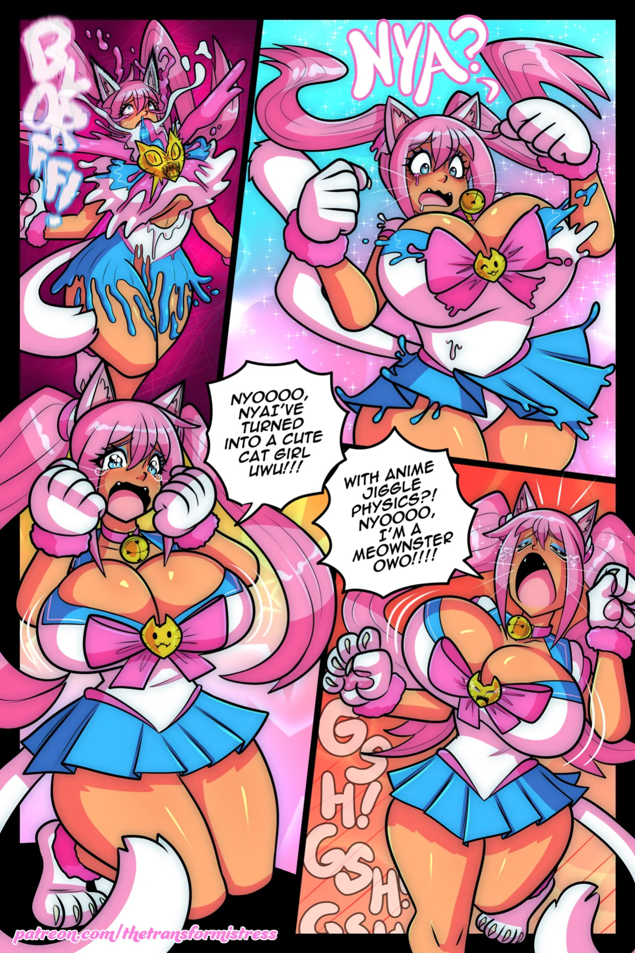 [TheTransformistress] Curse of the Kawaii Catgirl UWU